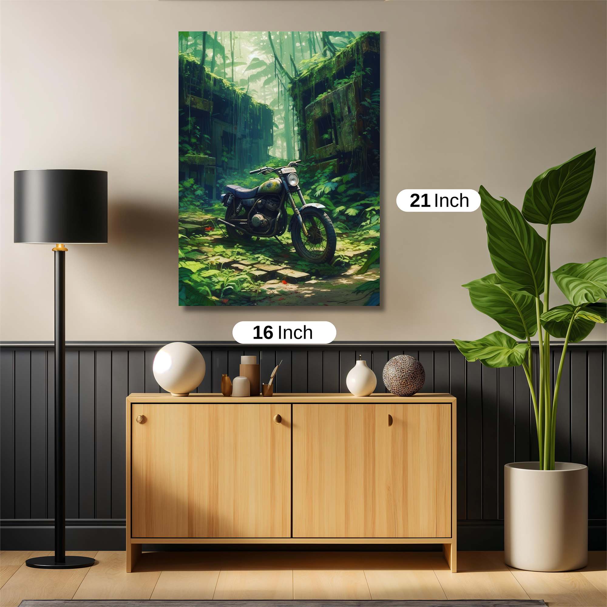 Jungle Serenity Safe Wall Magnetic / M