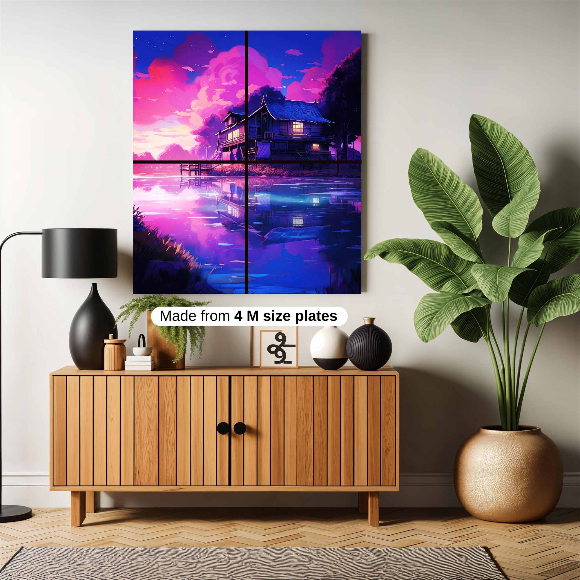 Cabin Dreamscape Safe Wall Magnetic / M