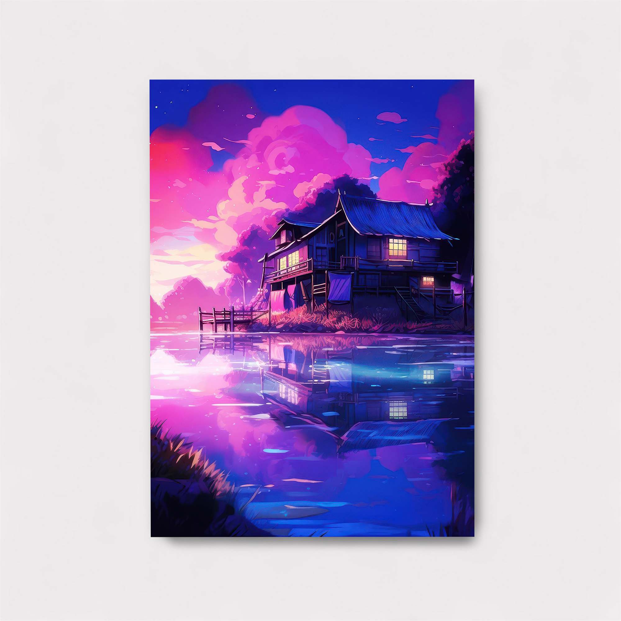 Cabin Dreamscape Safe Wall Magnetic / M