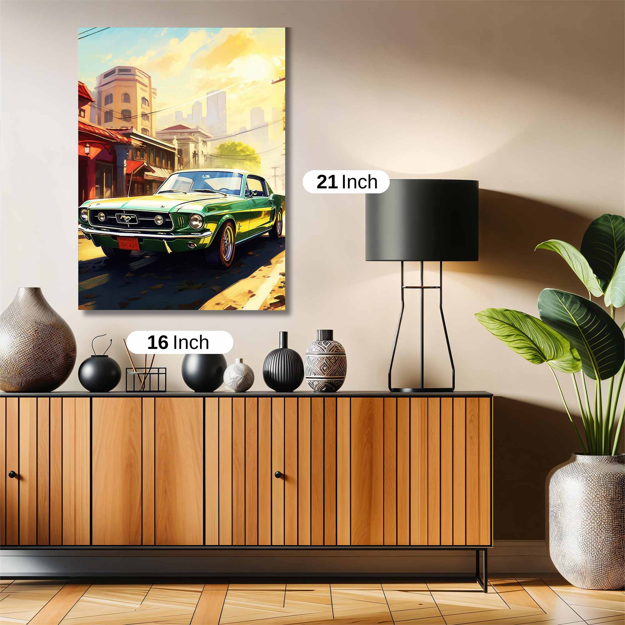 Mustang Dawn Safe Wall Magnetic / M