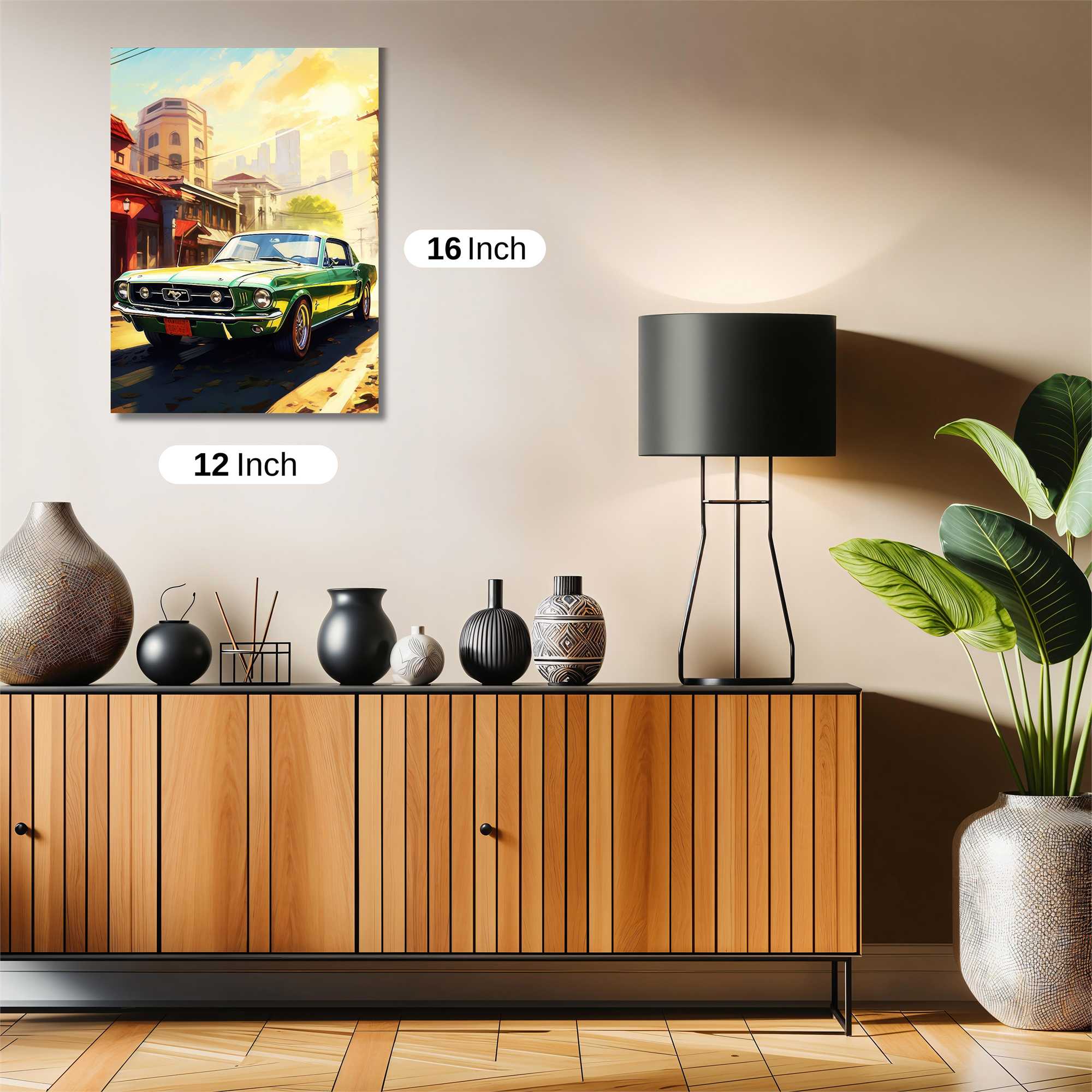 Mustang Dawn Safe Wall Magnetic / M