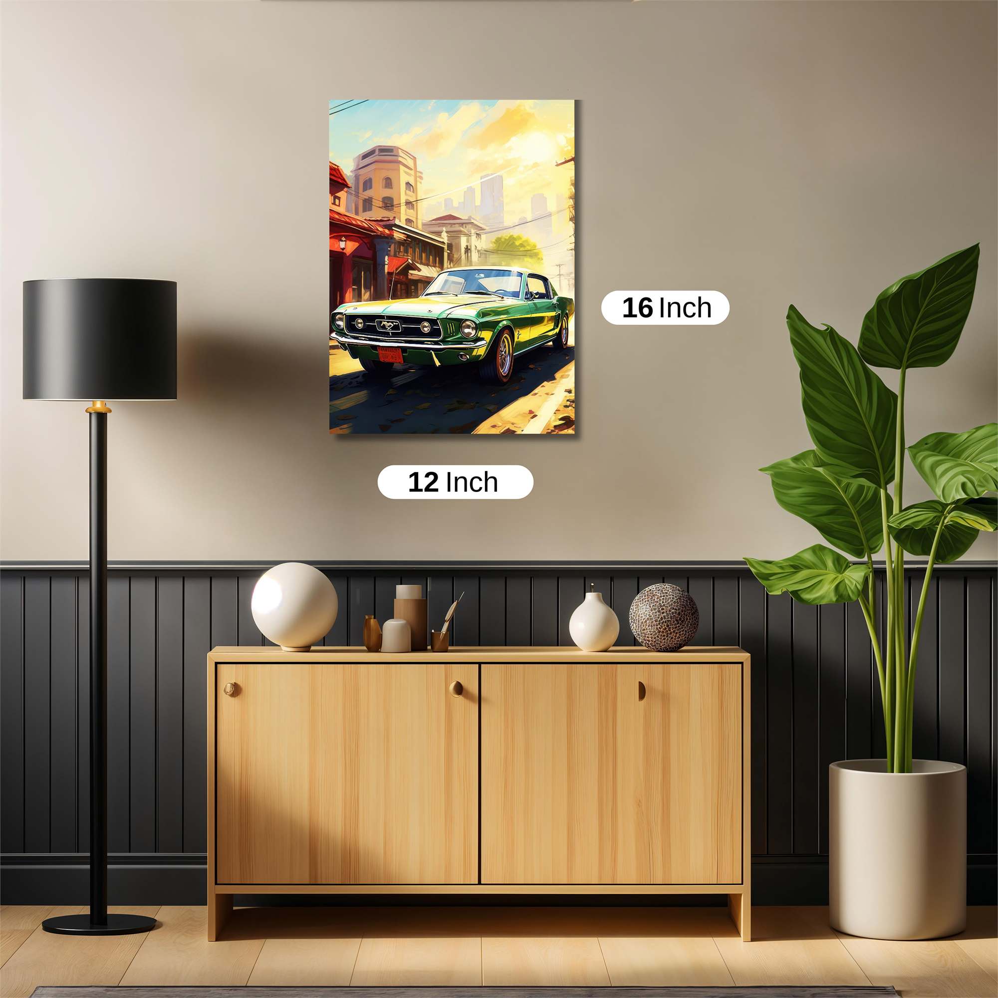 Mustang Dawn Safe Wall Magnetic / M