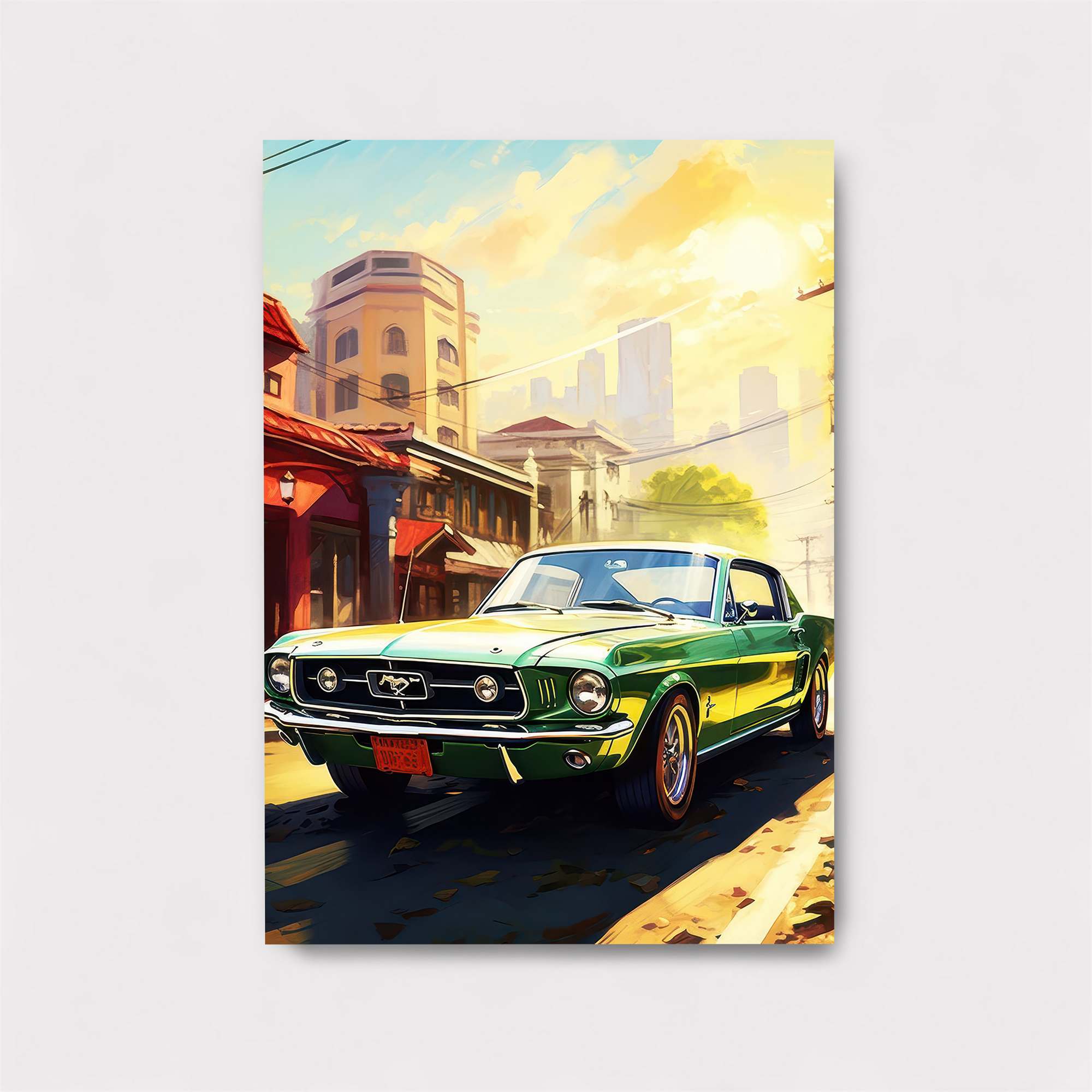 Mustang Dawn Safe Wall Magnetic / M