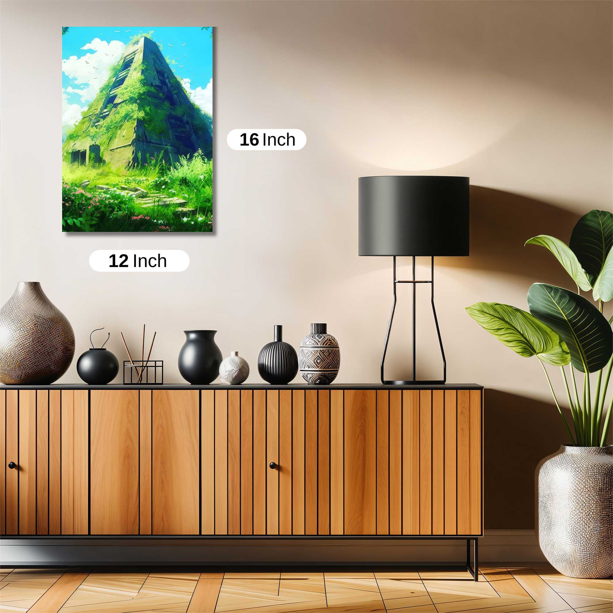 Pyramid Serenity Safe Wall Magnetic / M