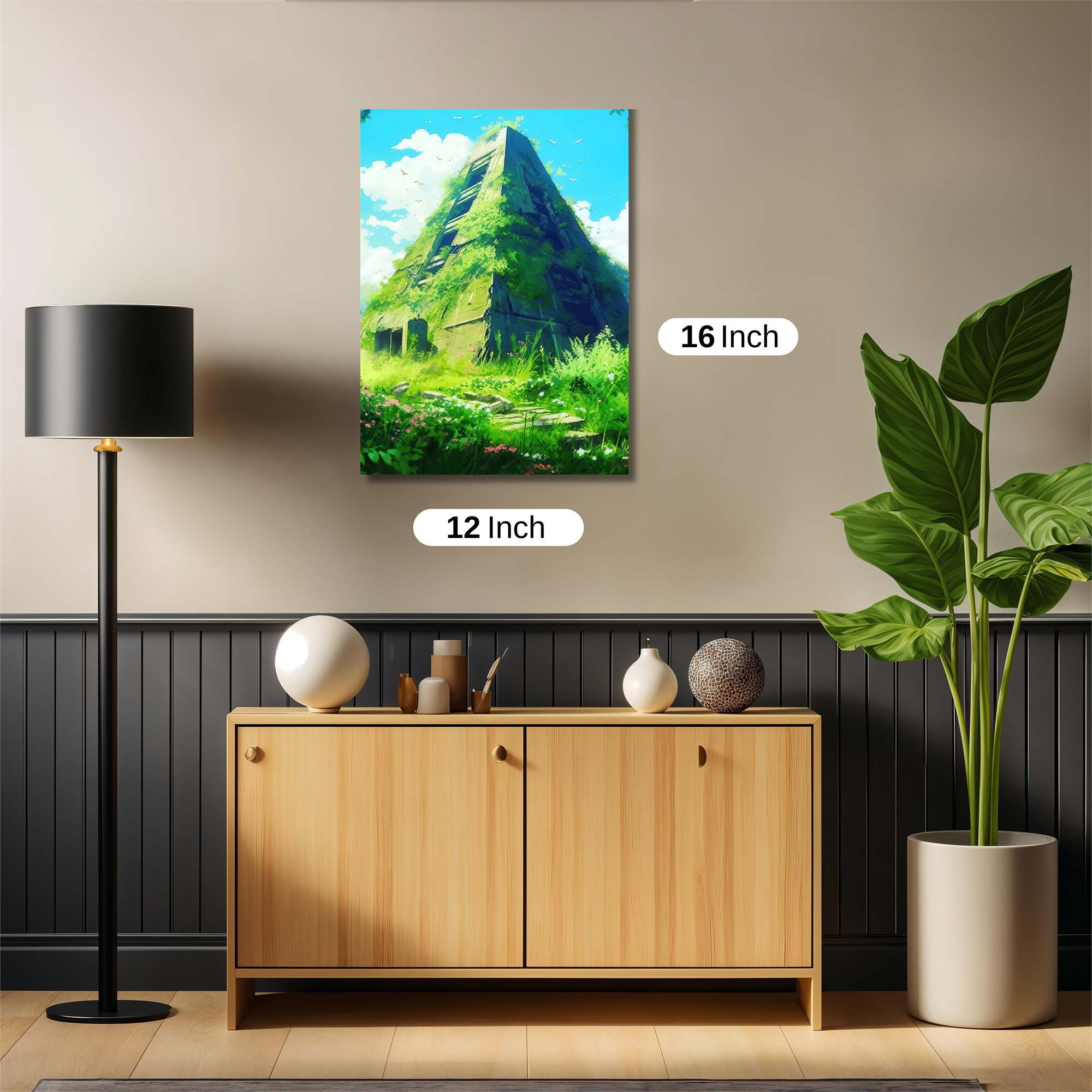 Pyramid Serenity Safe Wall Magnetic / M