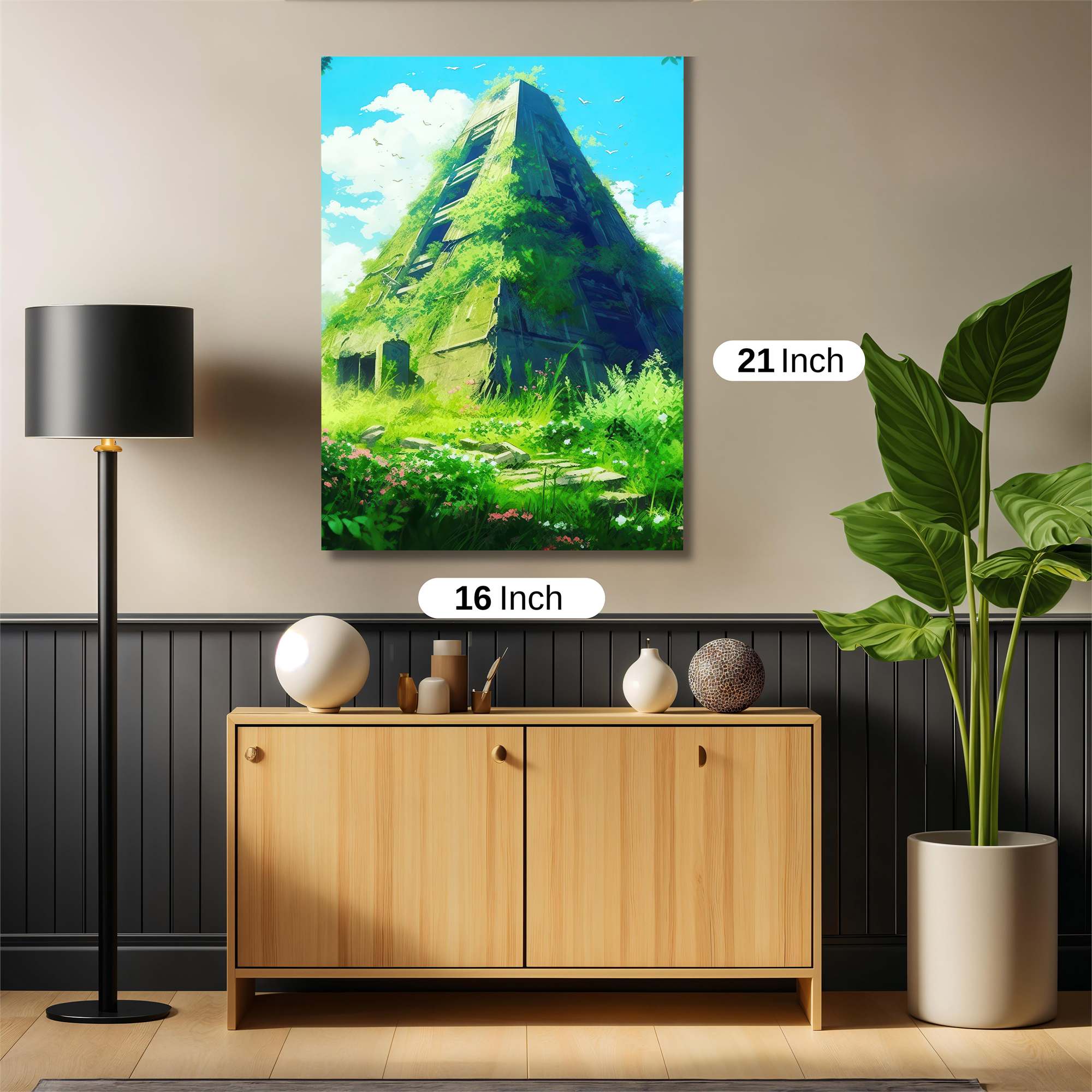Pyramid Serenity Safe Wall Magnetic / M