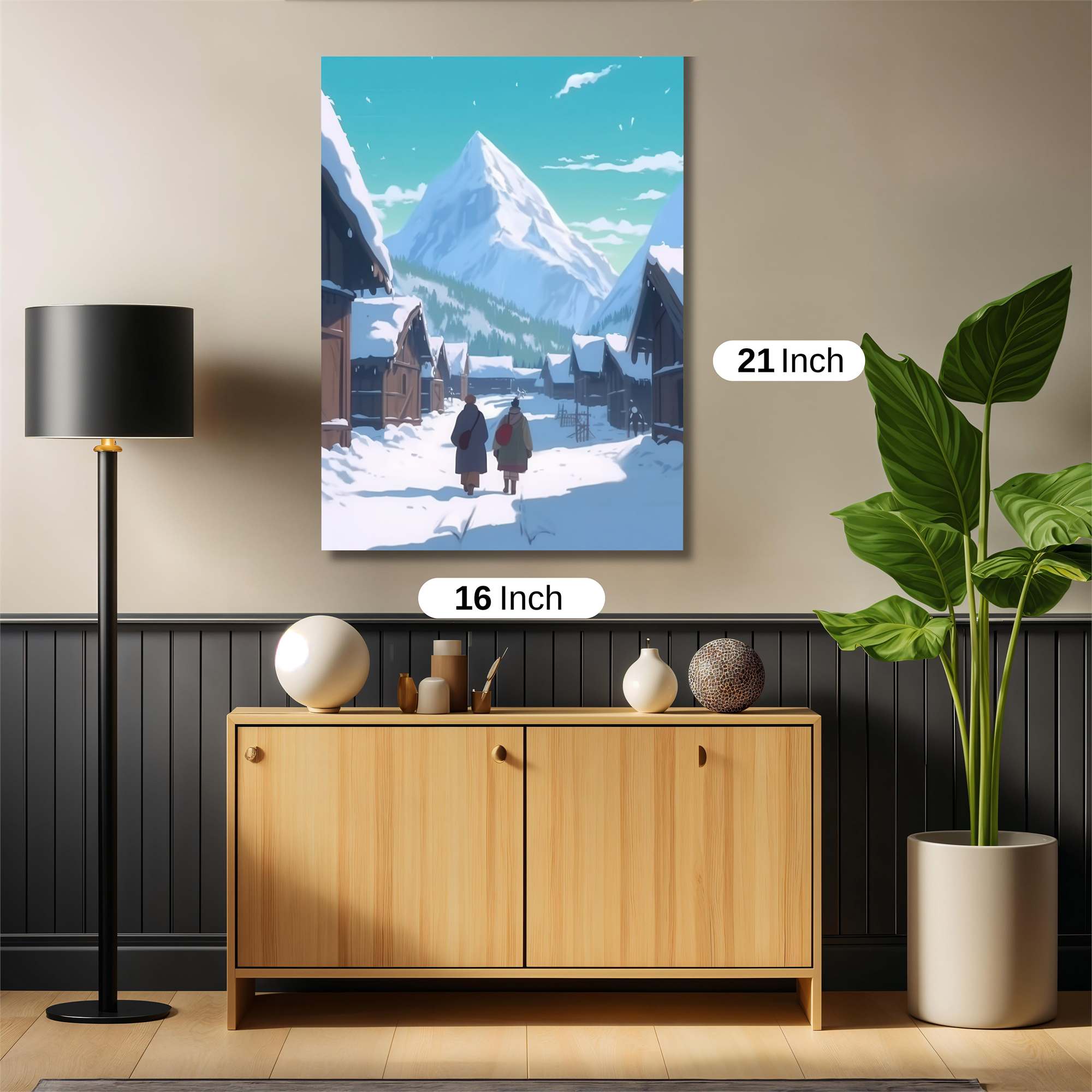 Alpine Serenity Safe Wall Magnetic / M