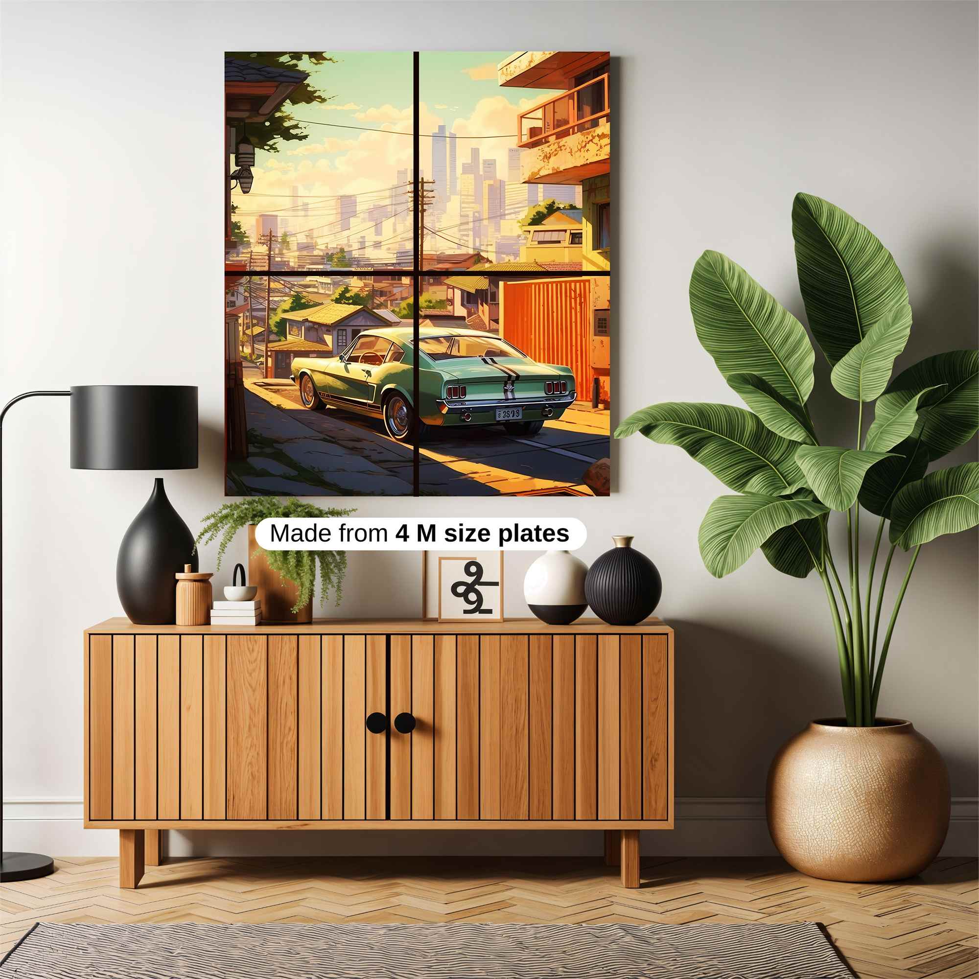 Mustang Dawn Safe Wall Magnetic / M