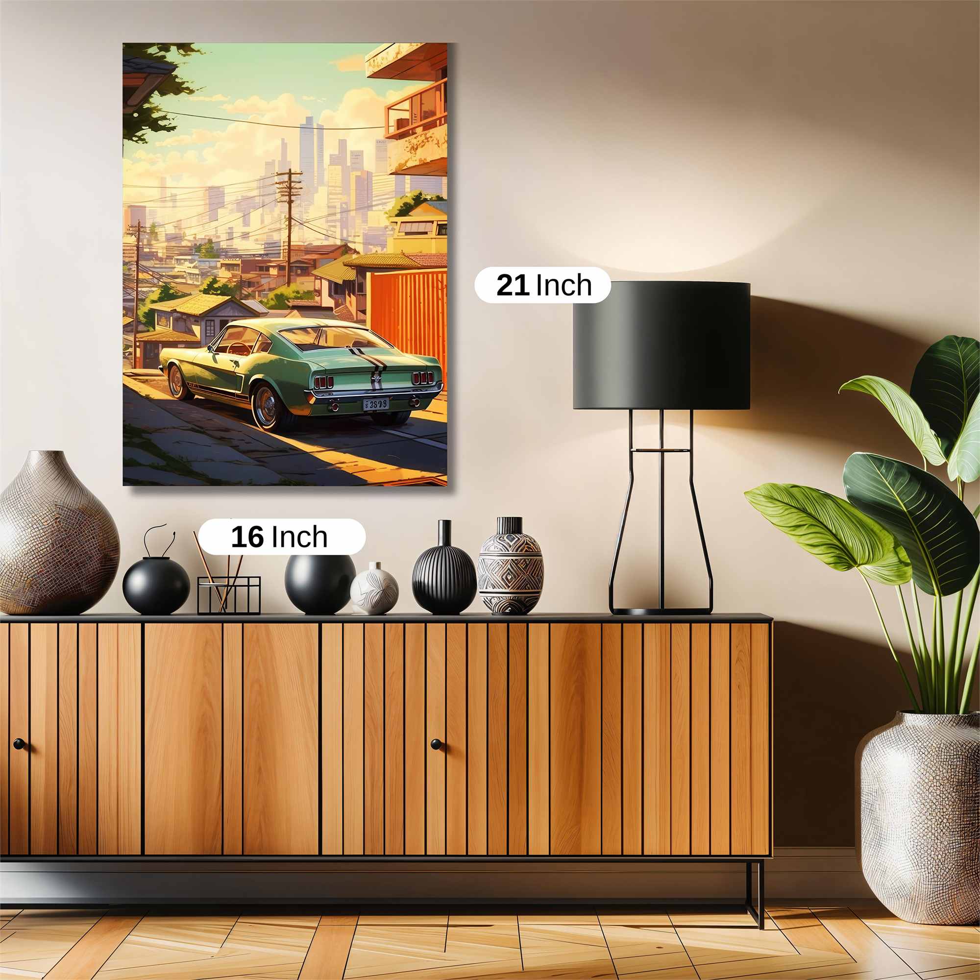 Mustang Dawn Safe Wall Magnetic / M