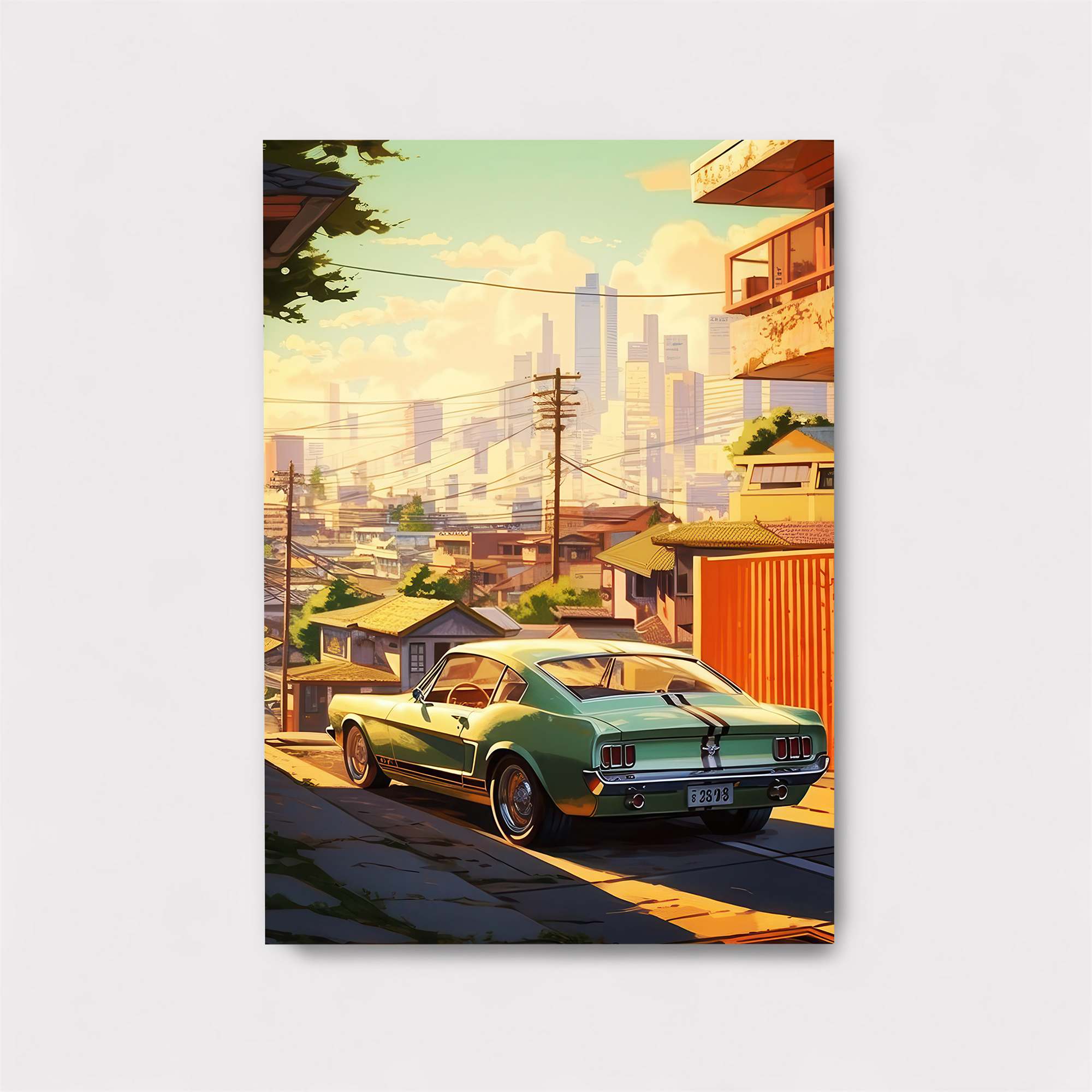 Mustang Dawn Safe Wall Magnetic / M