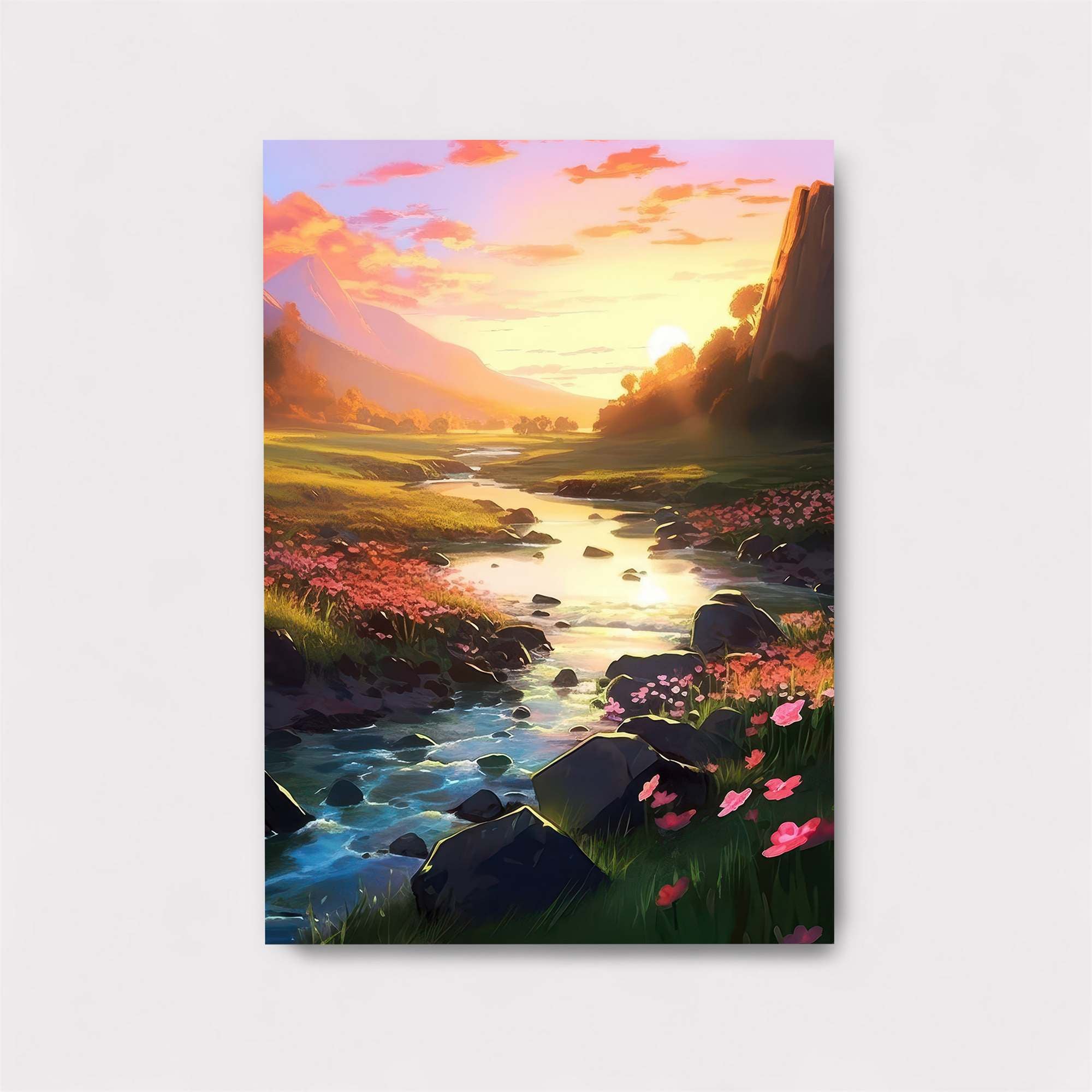 Sunset Serenity Safe Wall Magnetic / M