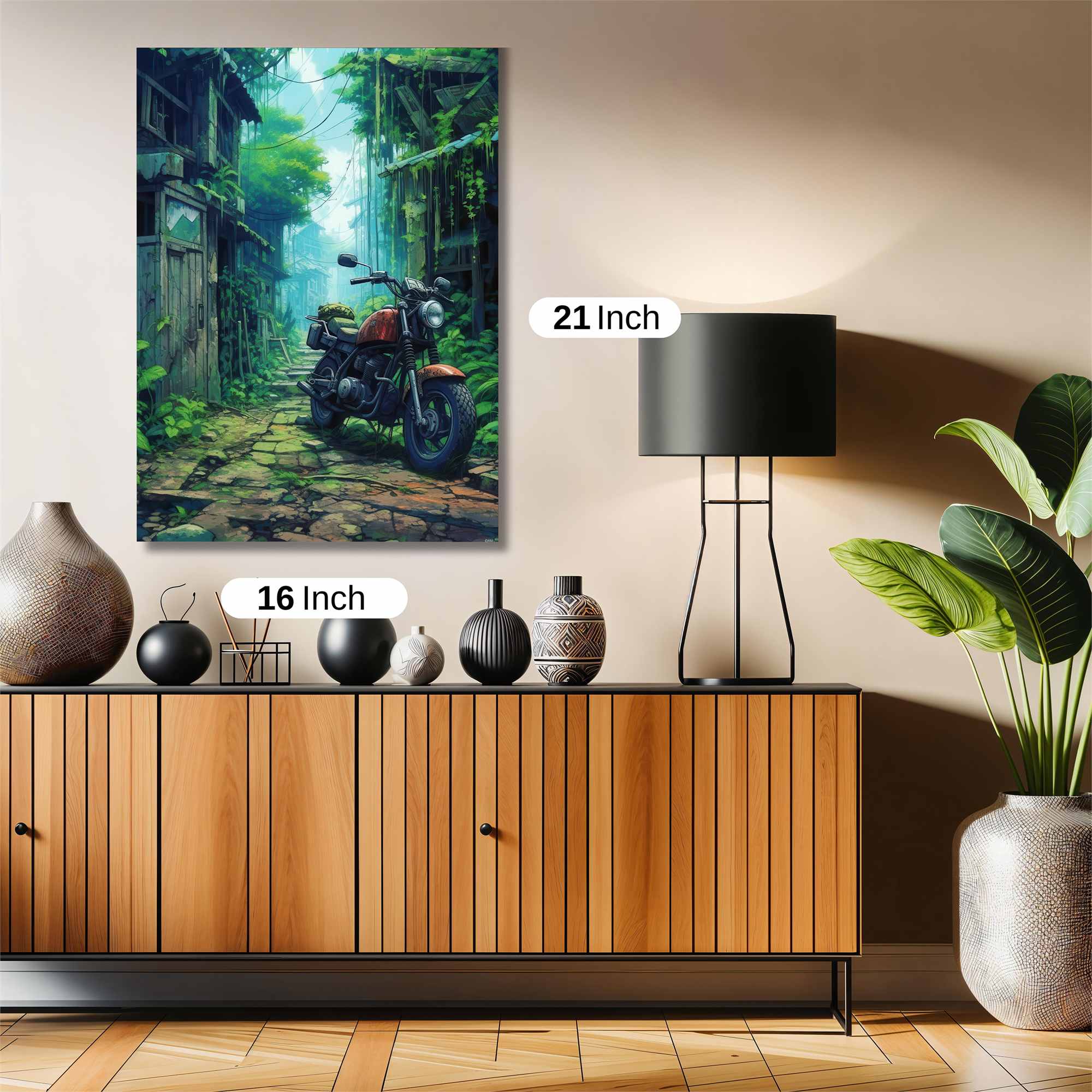 Jungle Serenity Safe Wall Magnetic / M