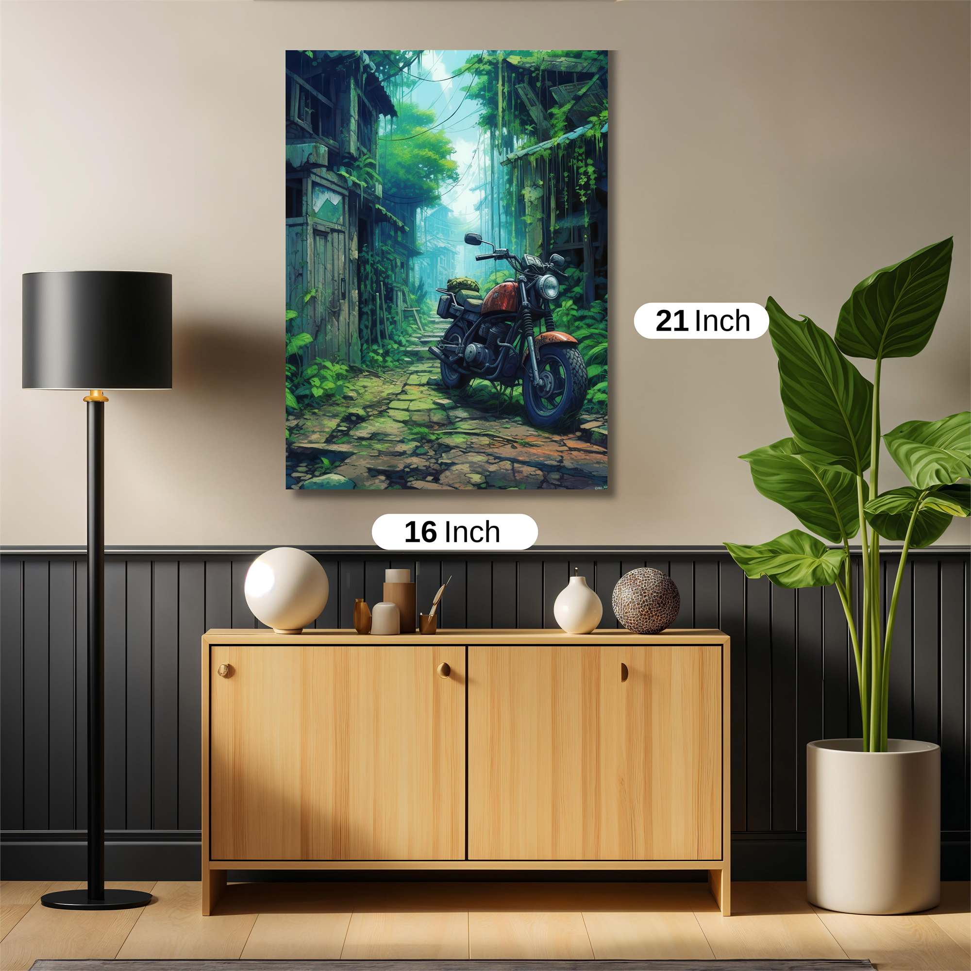 Jungle Serenity Safe Wall Magnetic / M