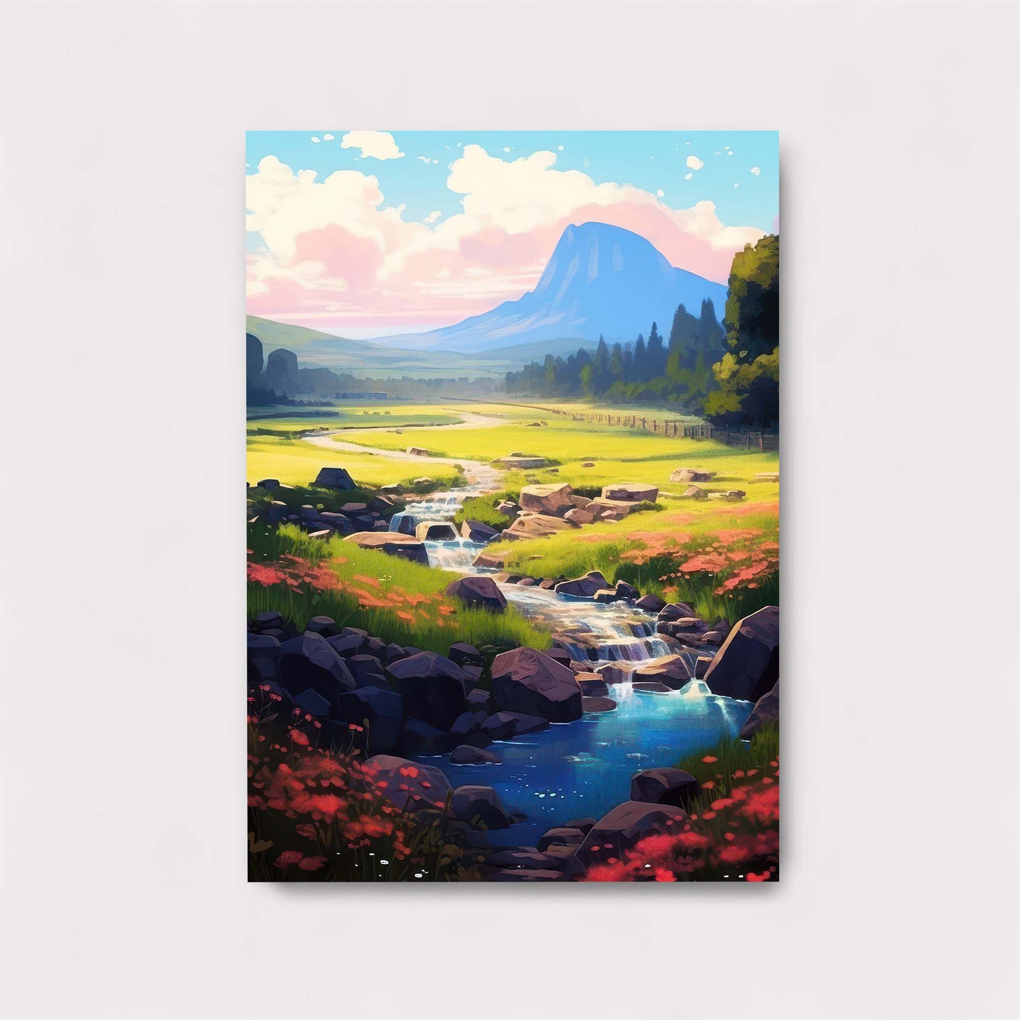 Mountain Serenity Safe Wall Magnetic / M