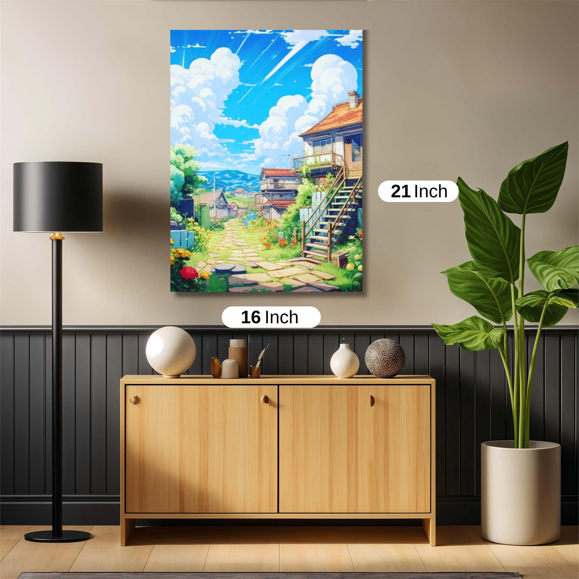 Summer Serenity Safe Wall Magnetic / M