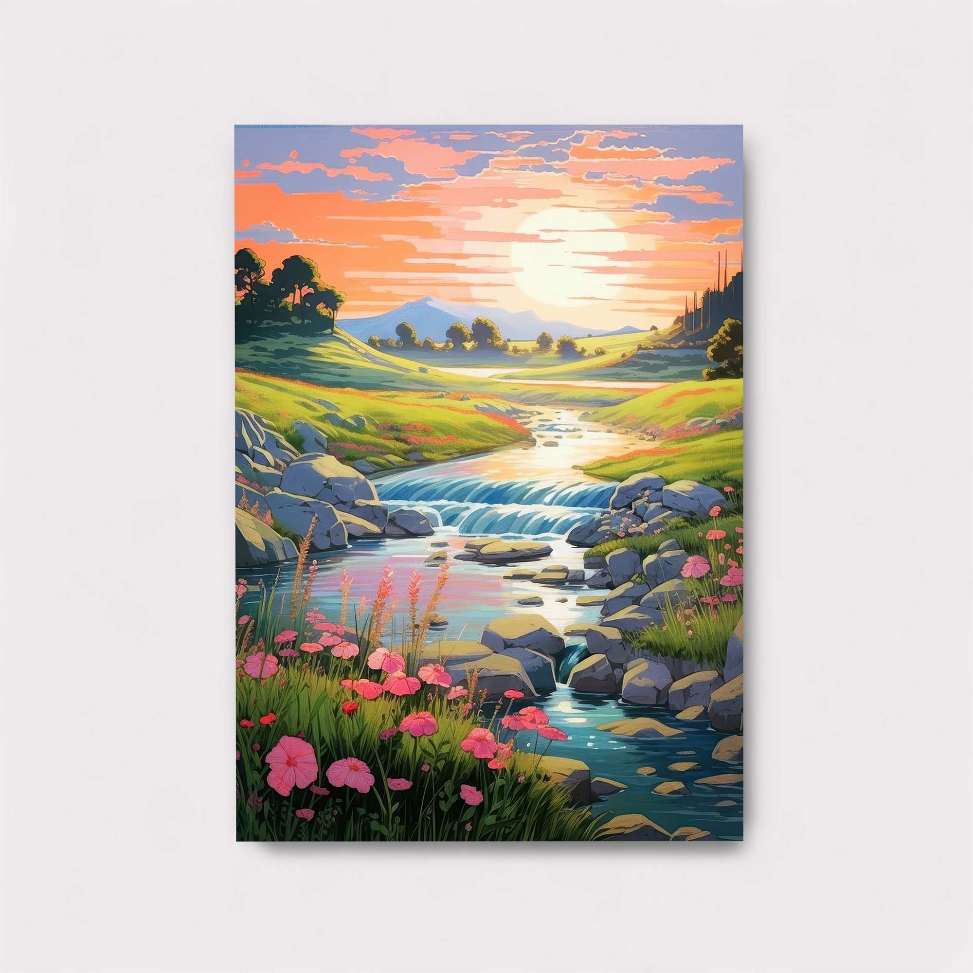 Sunset Serenity Safe Wall Magnetic / M
