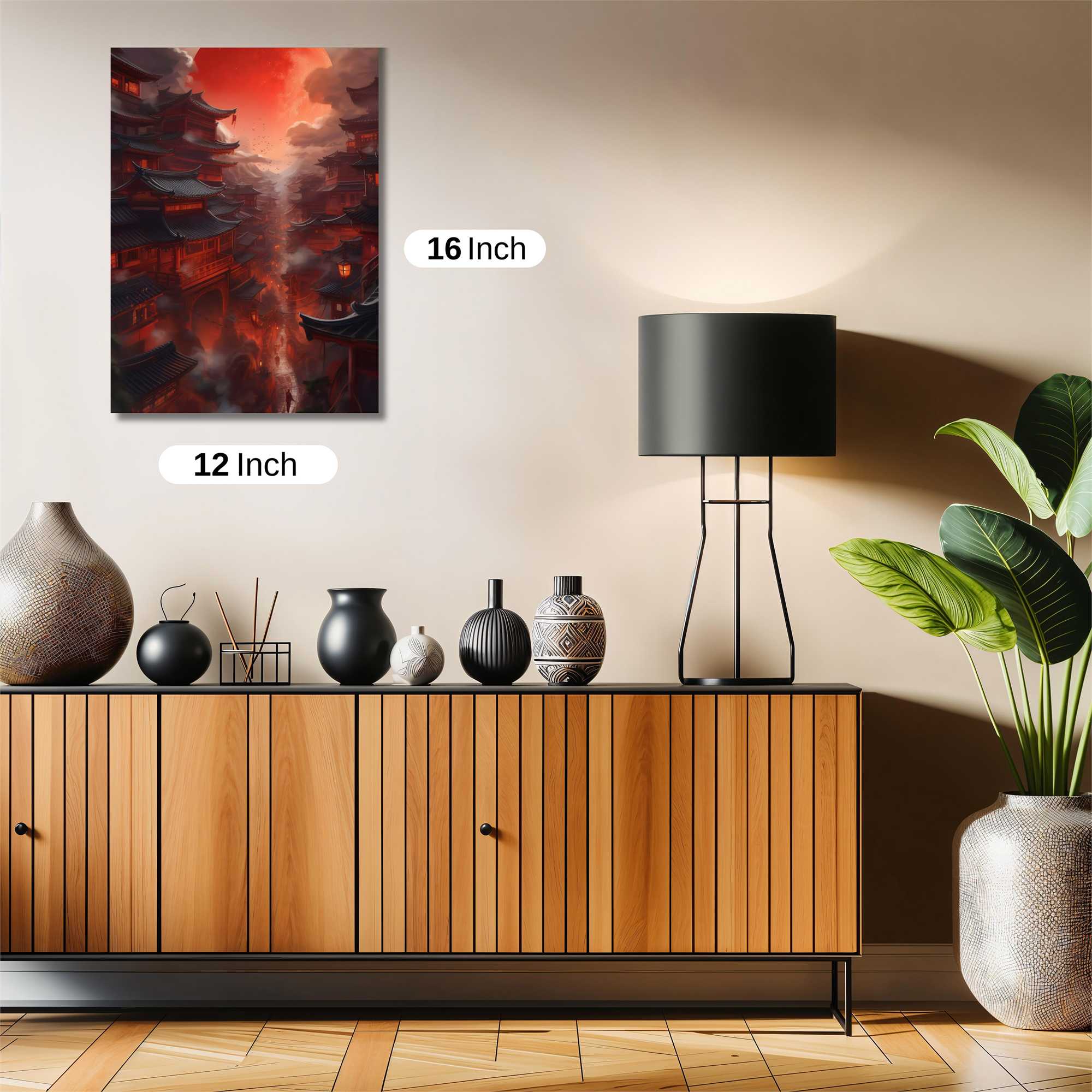 Moonlit Serenity Safe Wall Magnetic / M