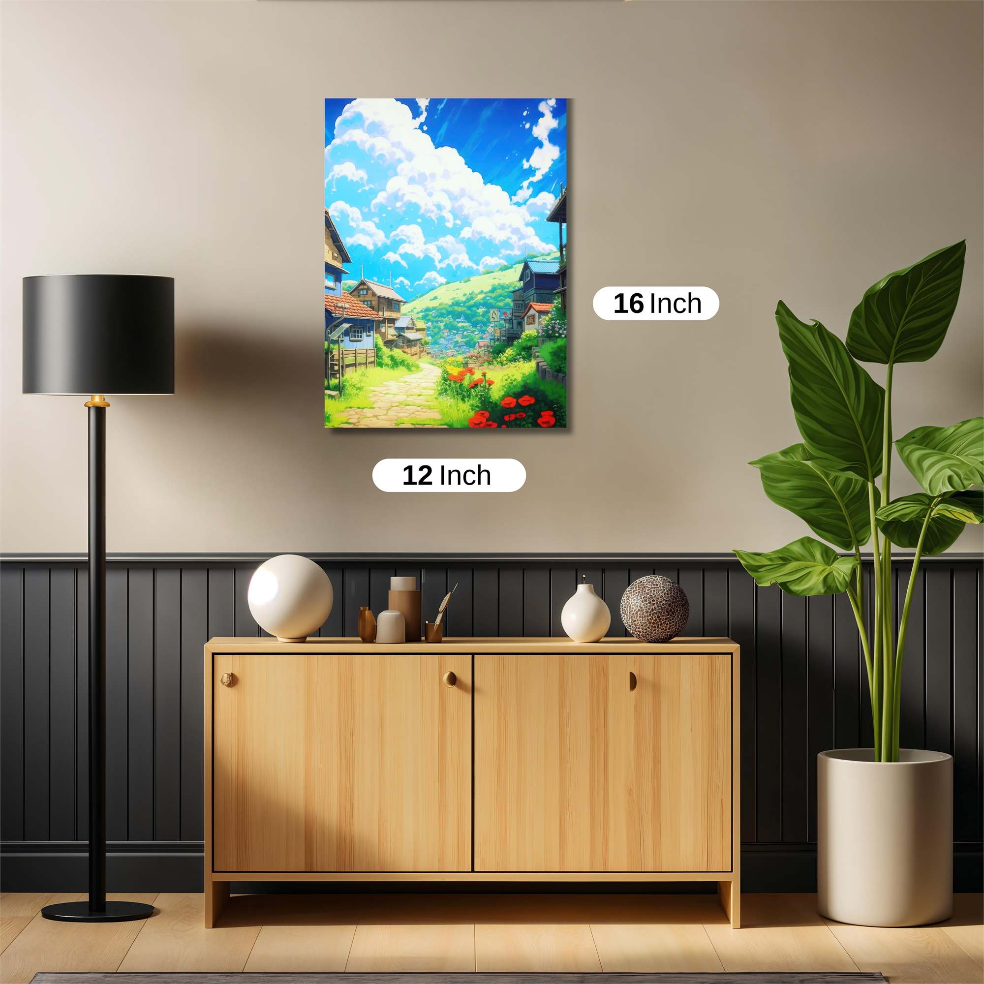 Village Serenity Safe Wall Magnetic / M