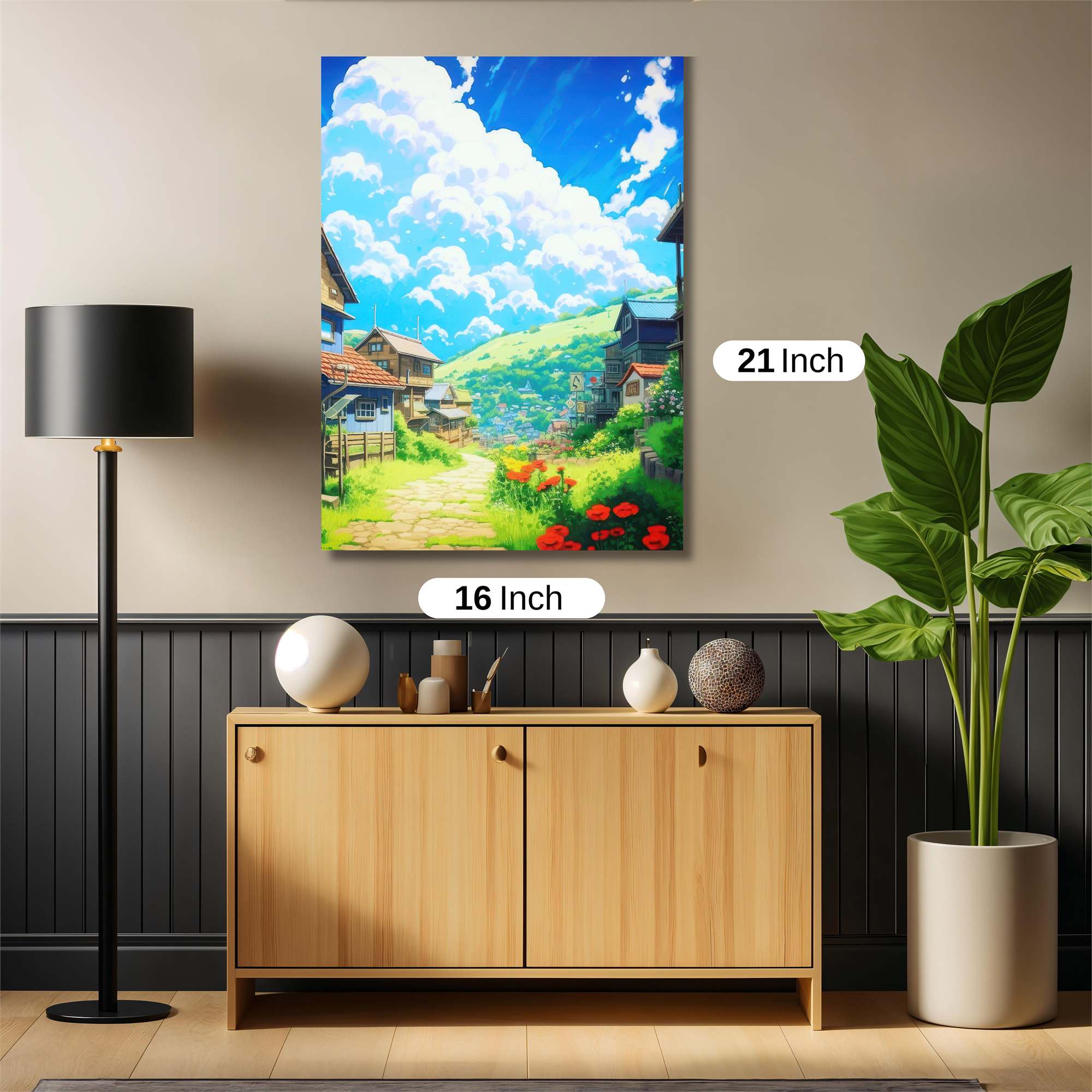 Village Serenity Safe Wall Magnetic / M