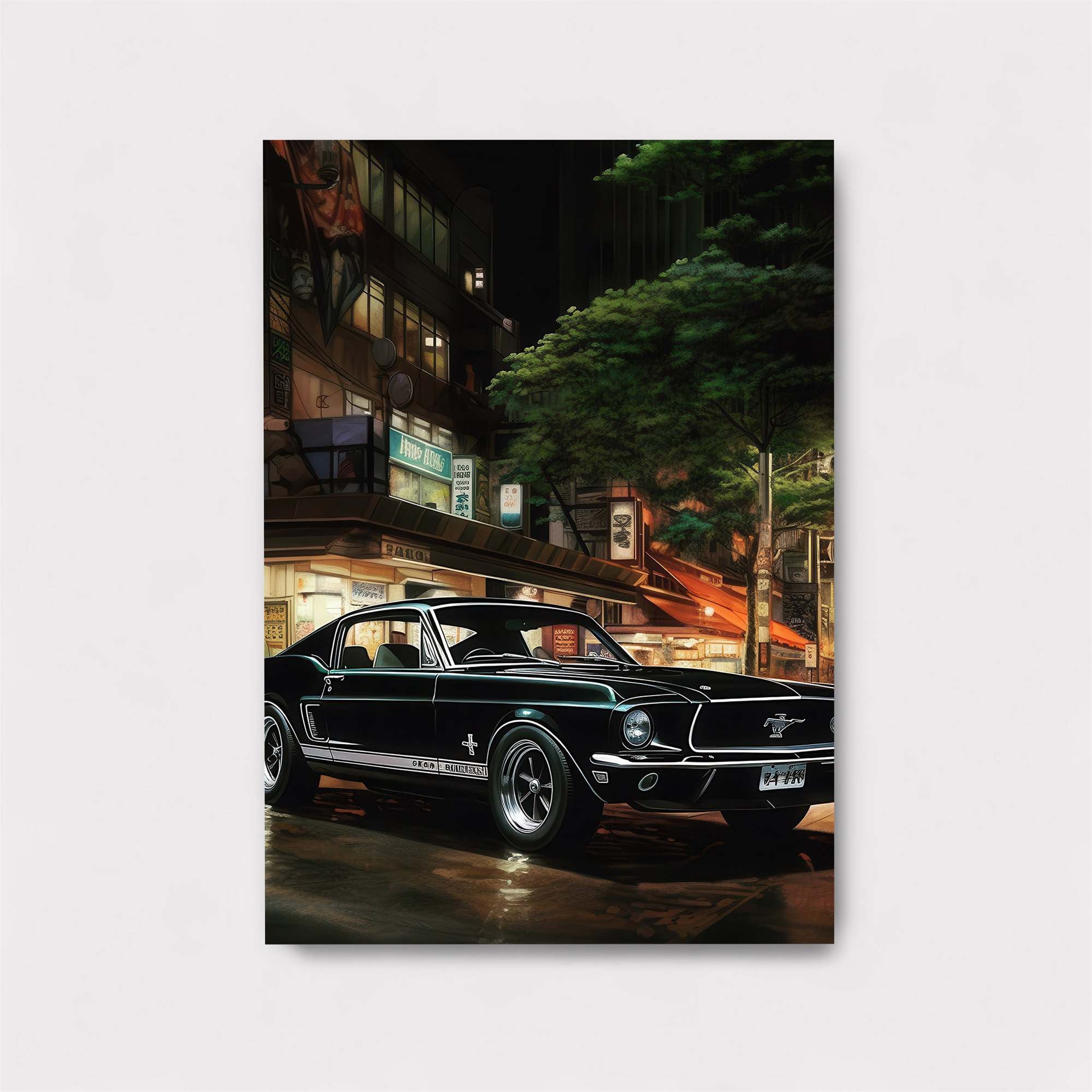 Mustang Mystery Safe Wall Magnetic / M