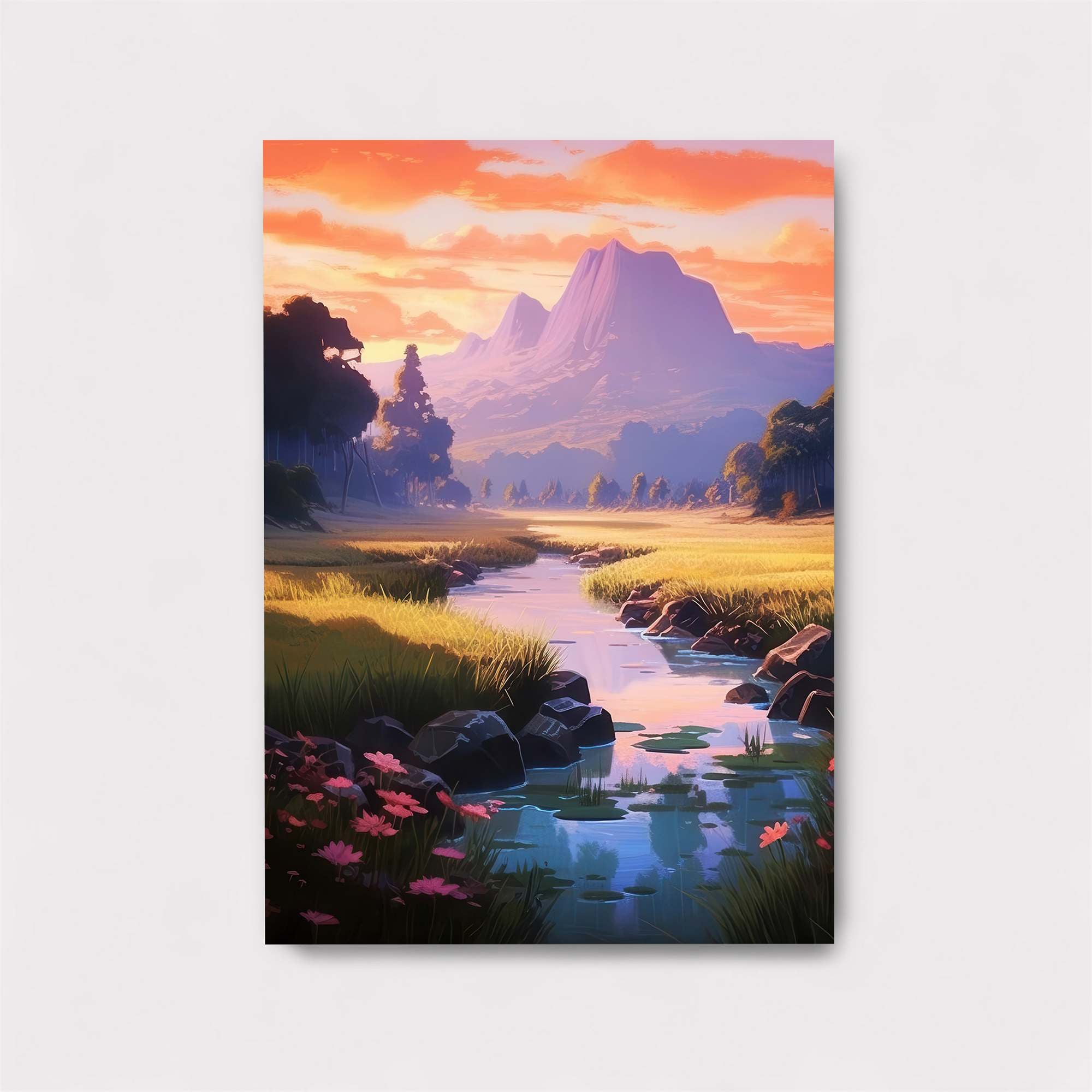 Sunset Serenity Safe Wall Magnetic / M