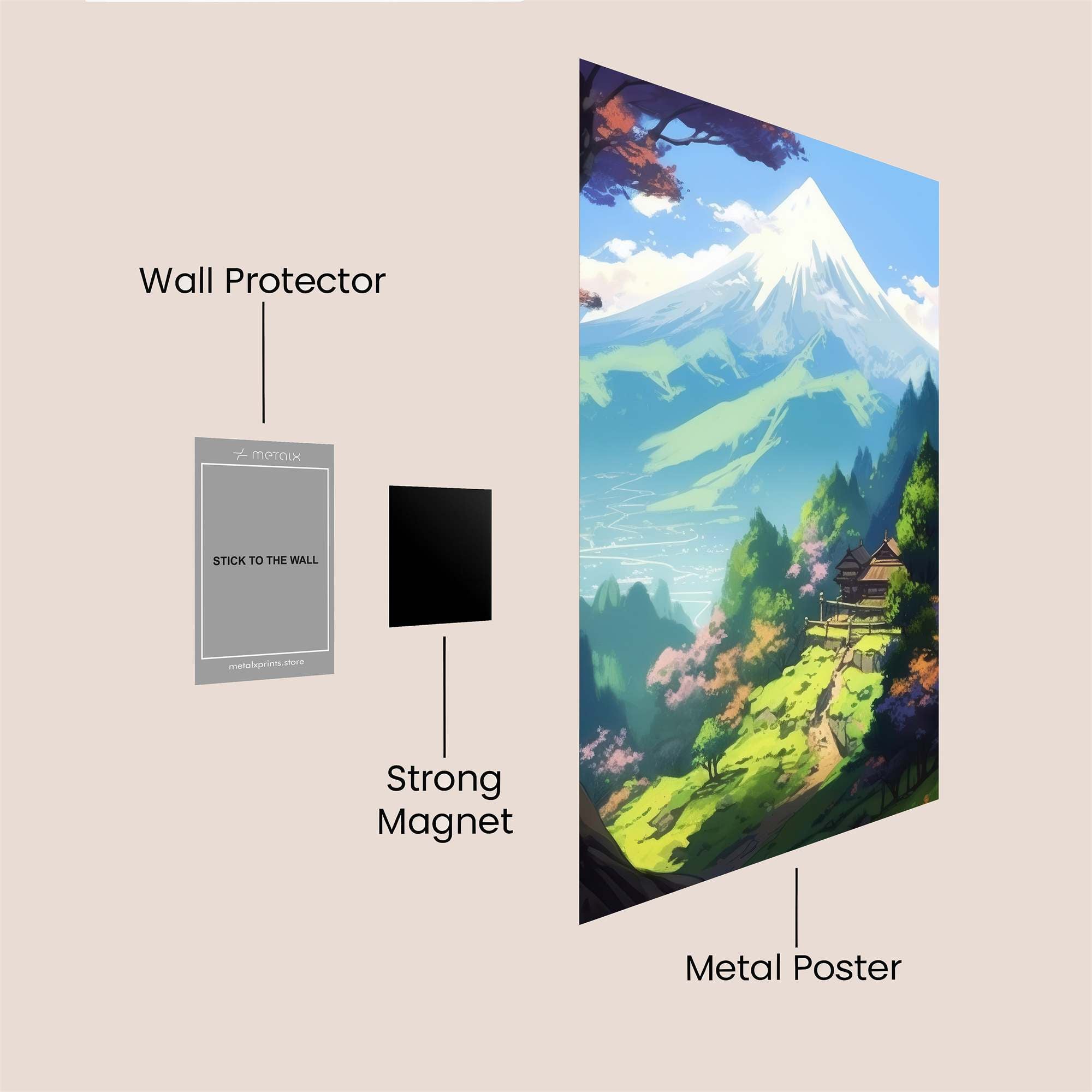 Fuji Serenity Safe Wall Magnetic / M