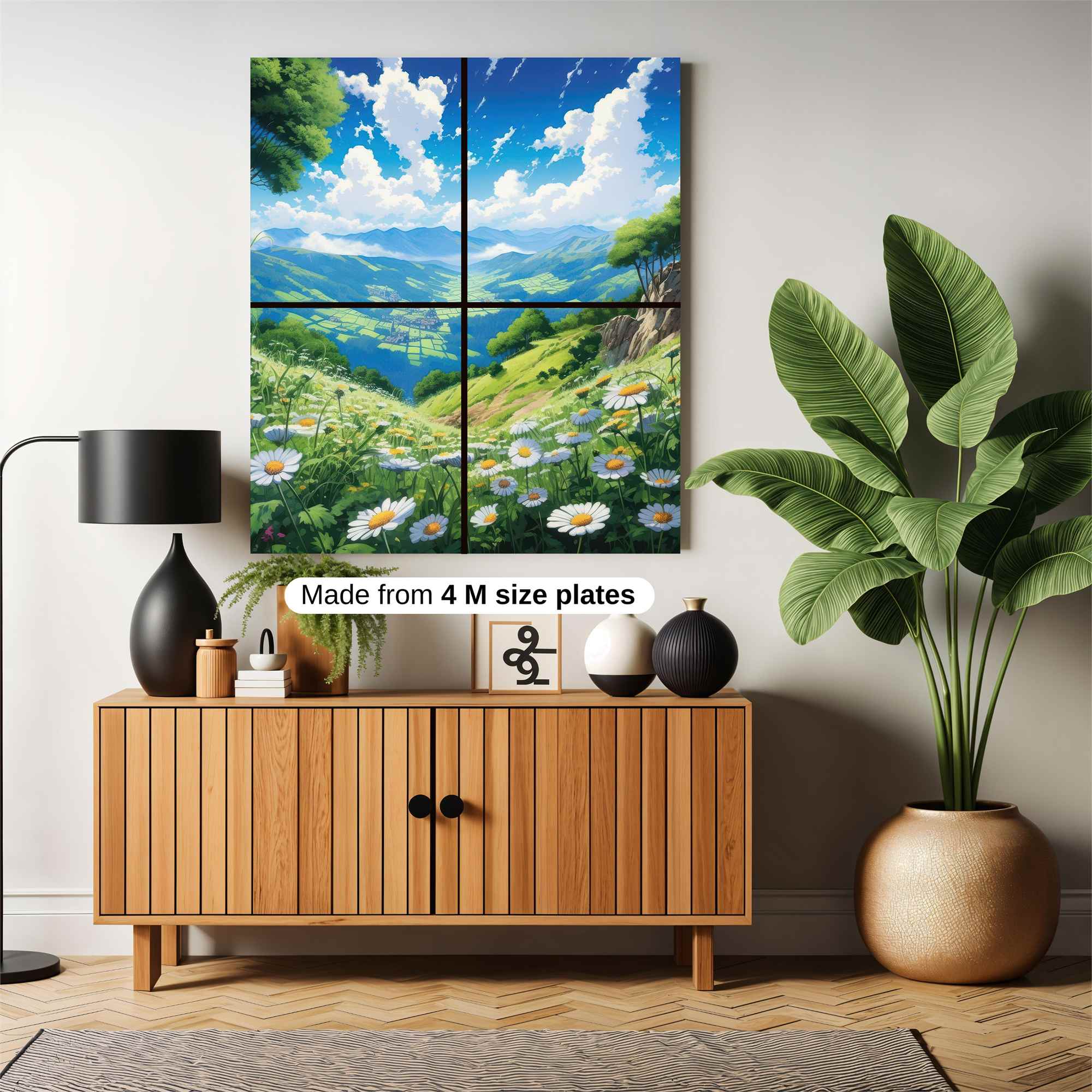 Mountain Serenity Safe Wall Magnetic / M