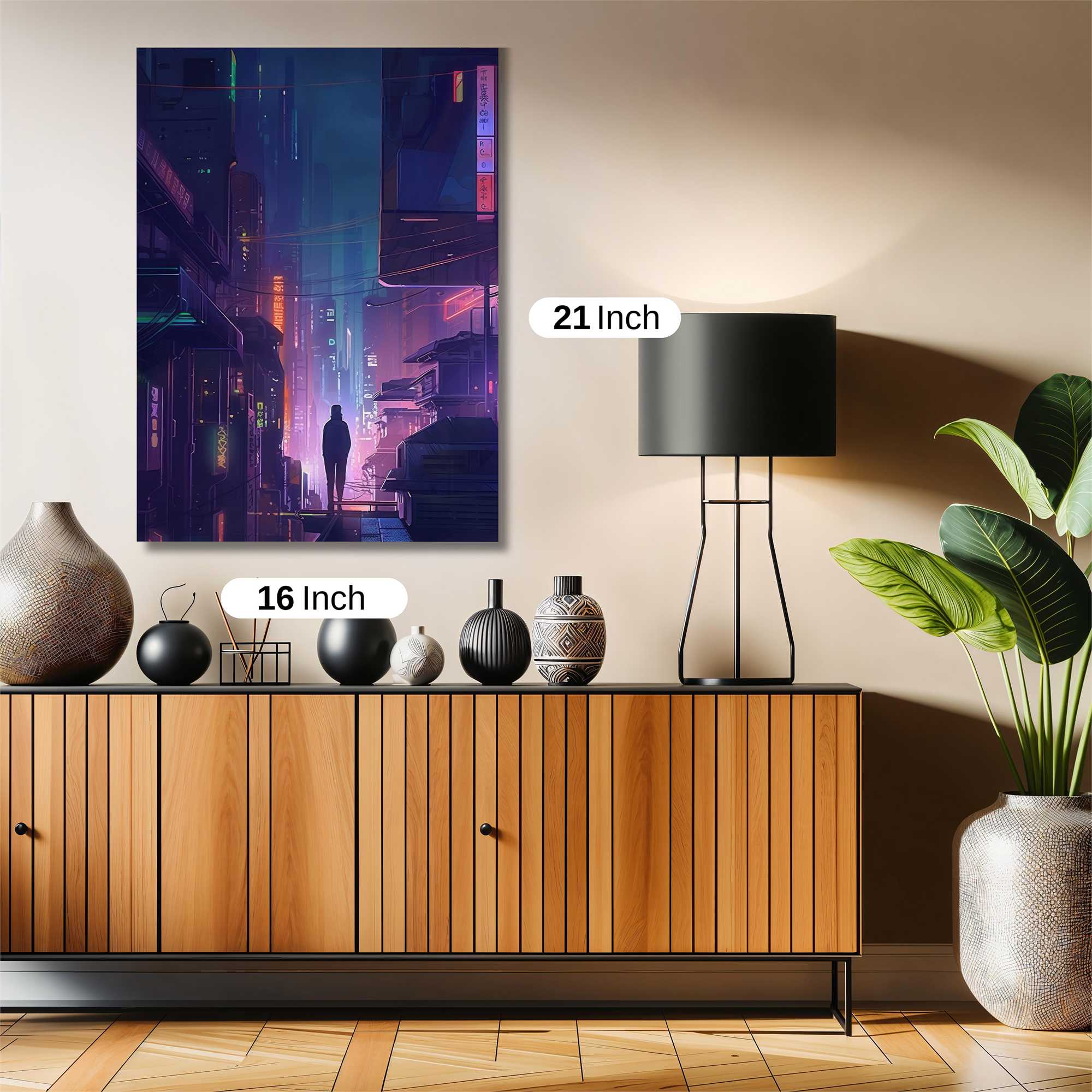 Cyberpunk Solitude Safe Wall Magnetic / M