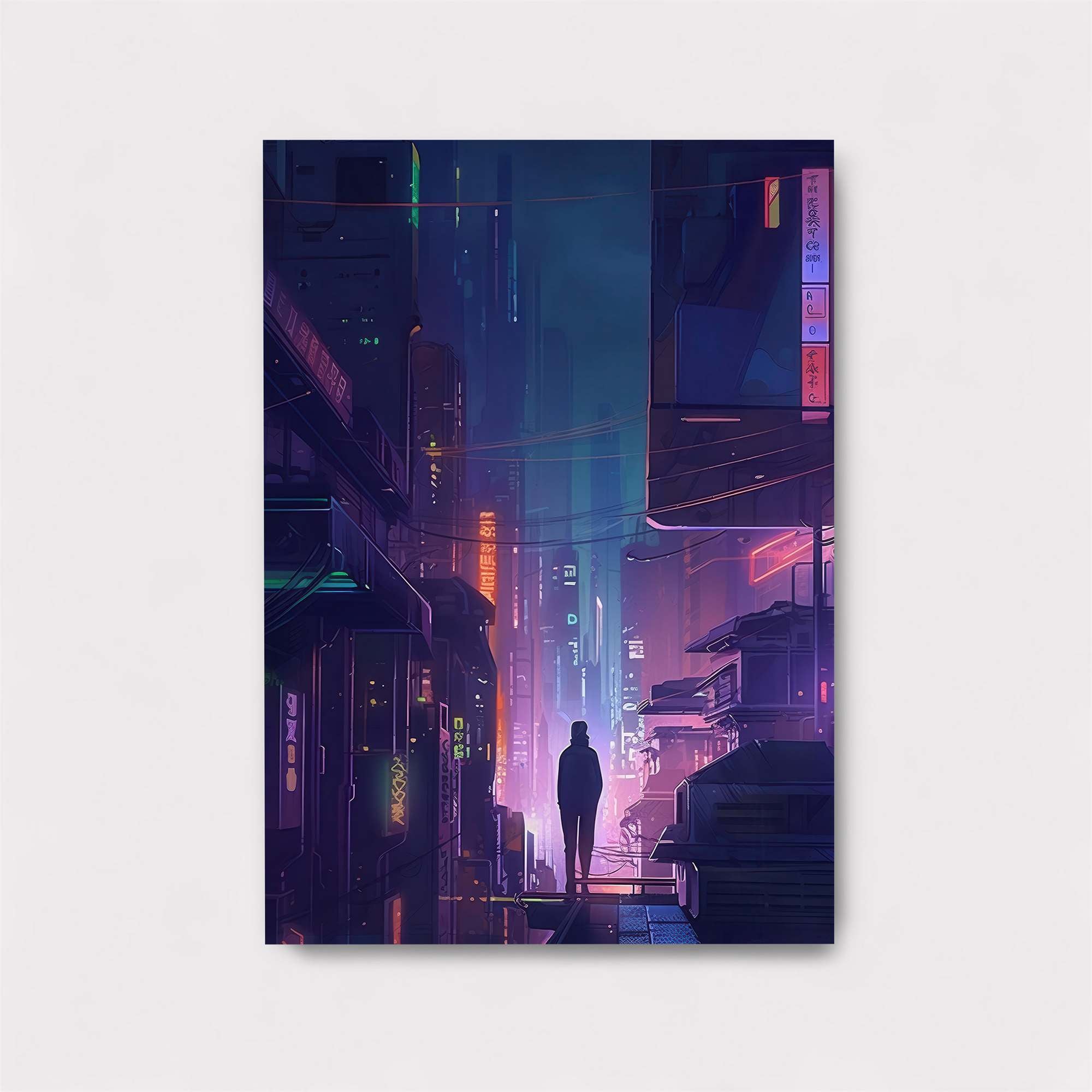 Cyberpunk Solitude Safe Wall Magnetic / M