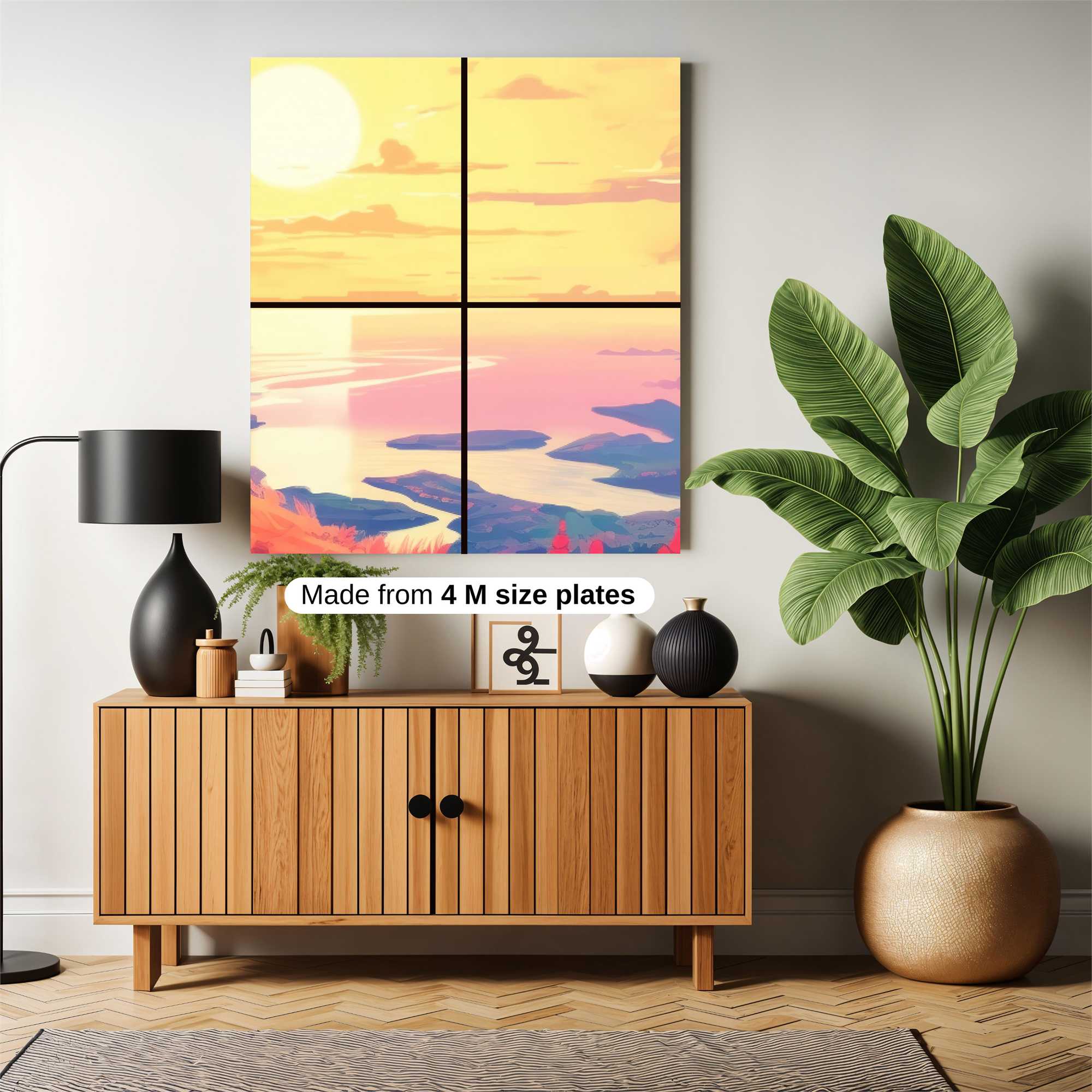 Sunset Serenity Safe Wall Magnetic / M