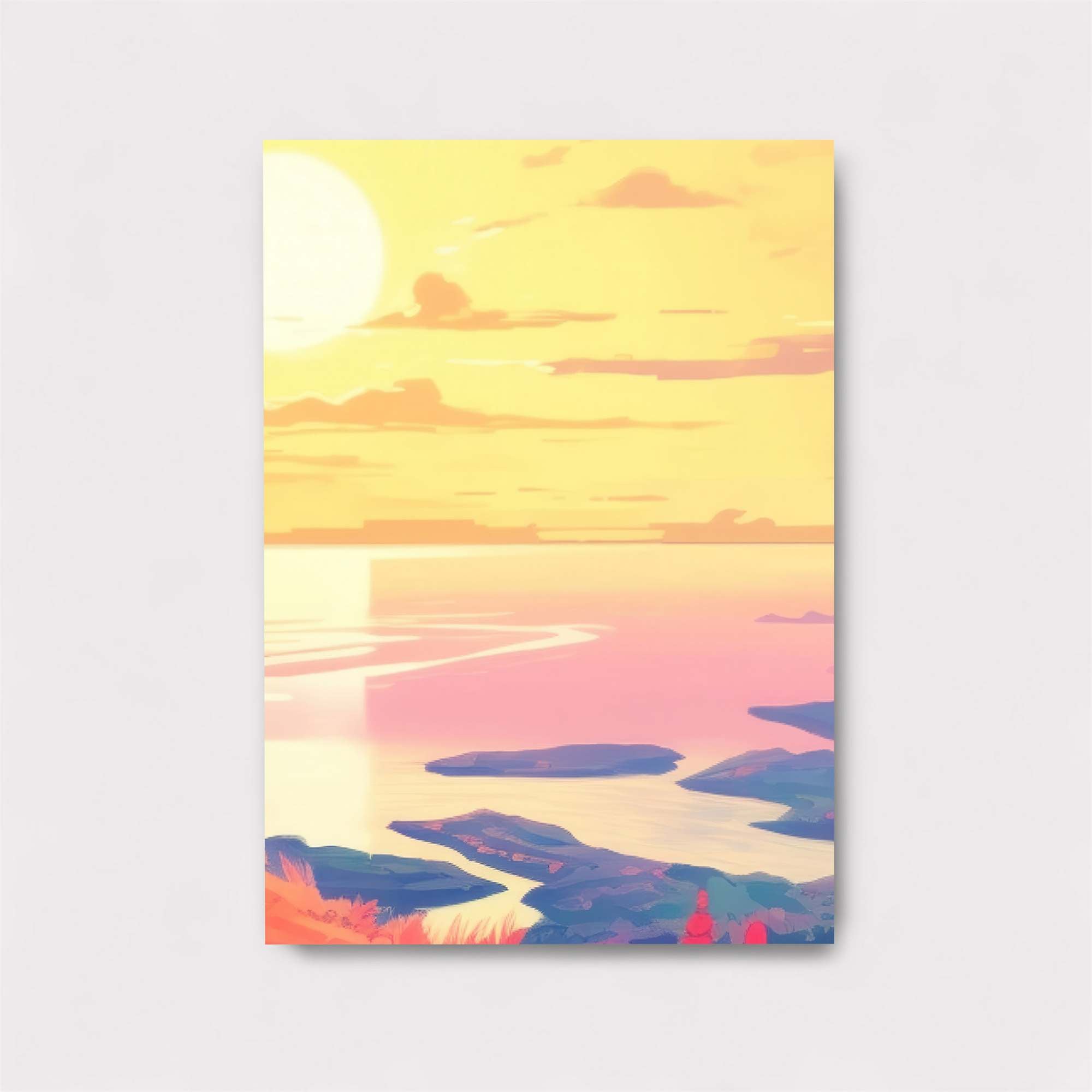 Sunset Serenity Safe Wall Magnetic / M