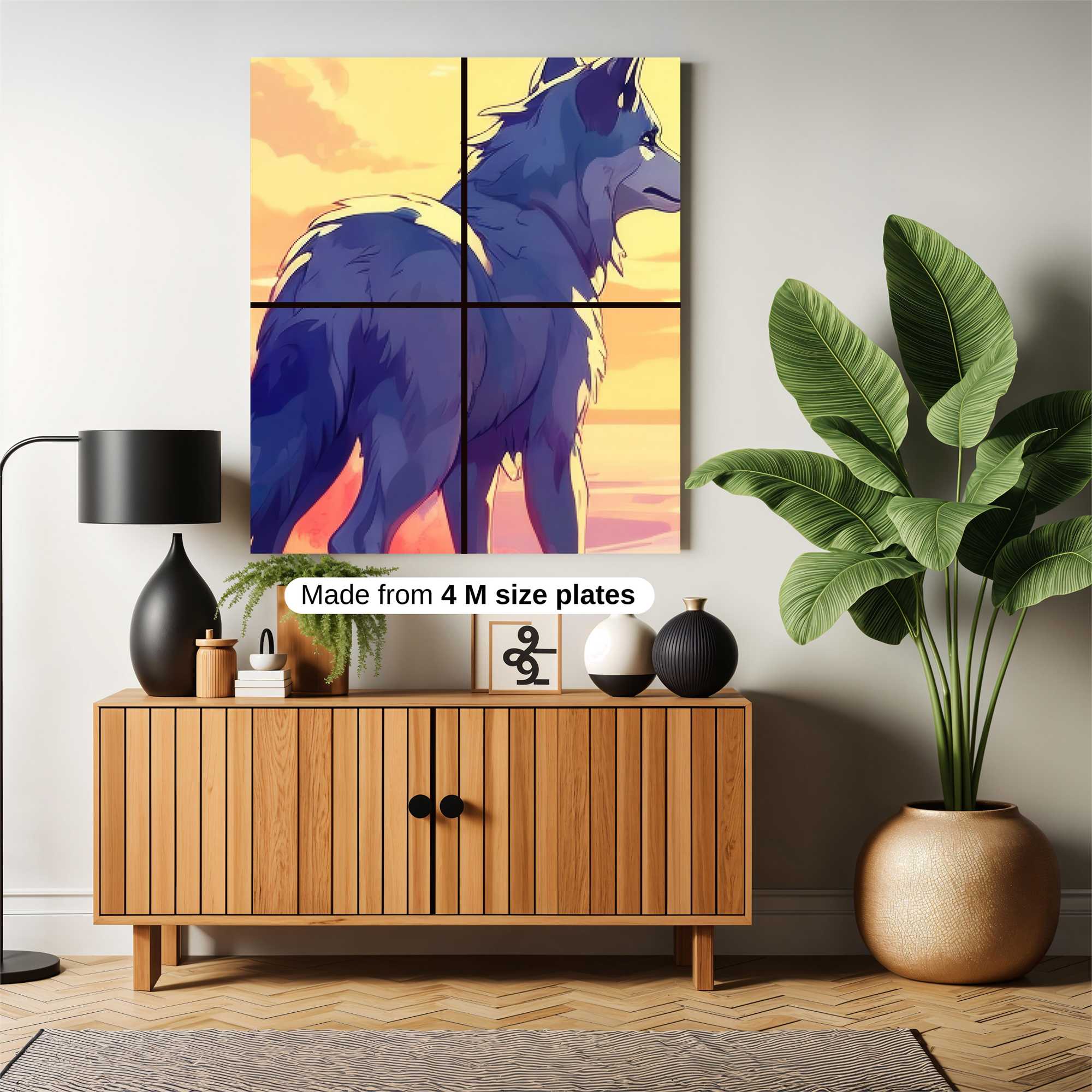 Lone Tranquil Safe Wall Magnetic / M