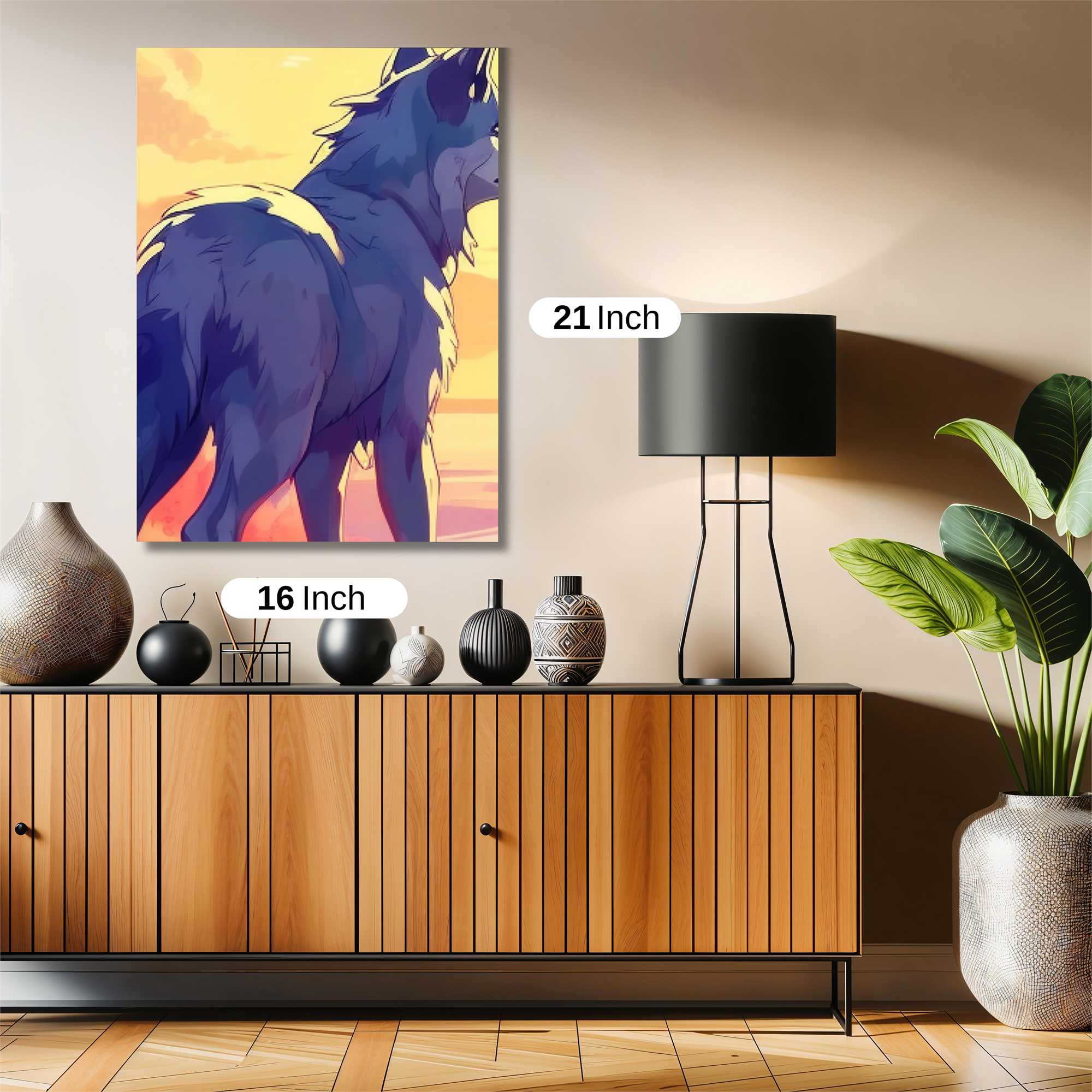 Lone Tranquil Safe Wall Magnetic / M