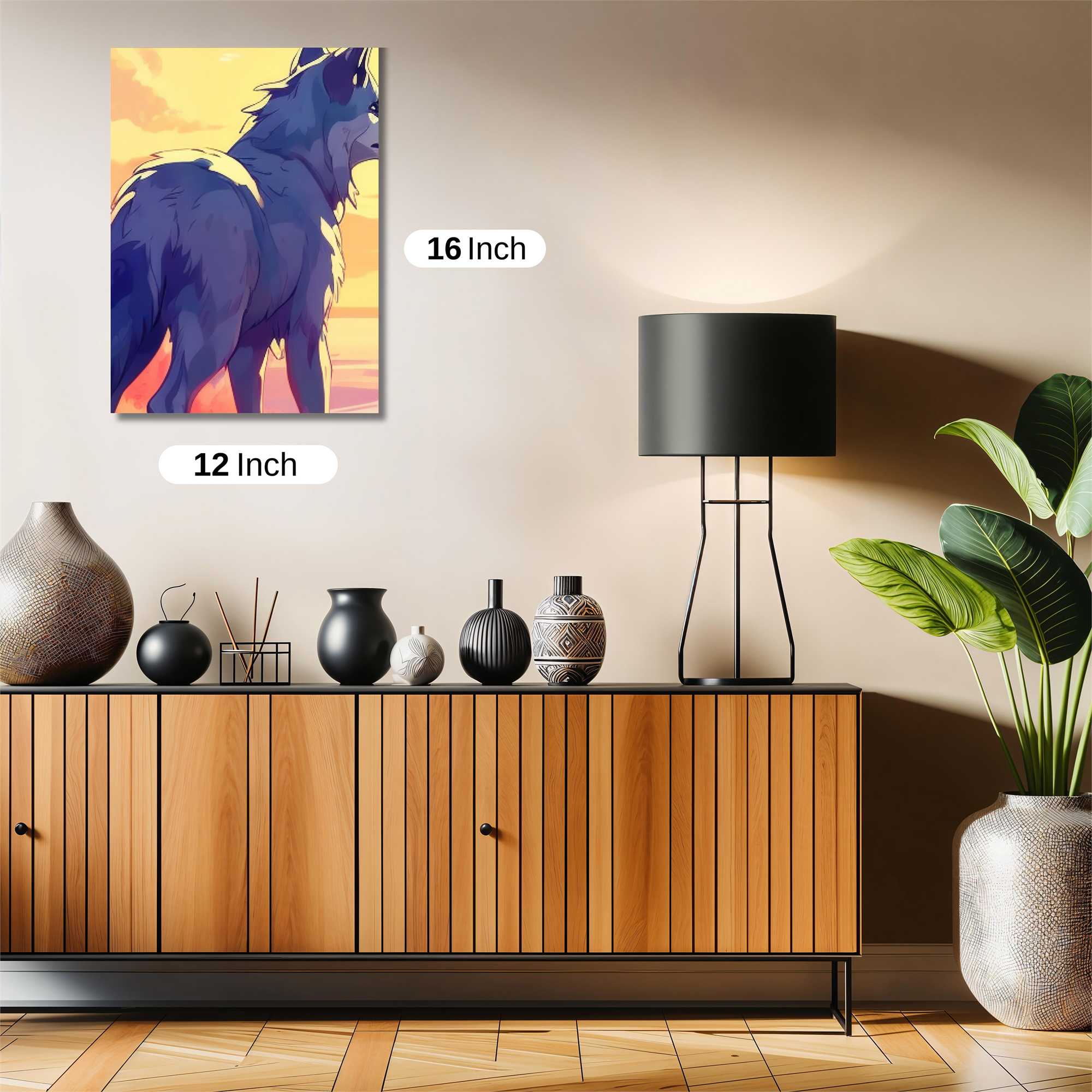 Lone Tranquil Safe Wall Magnetic / M