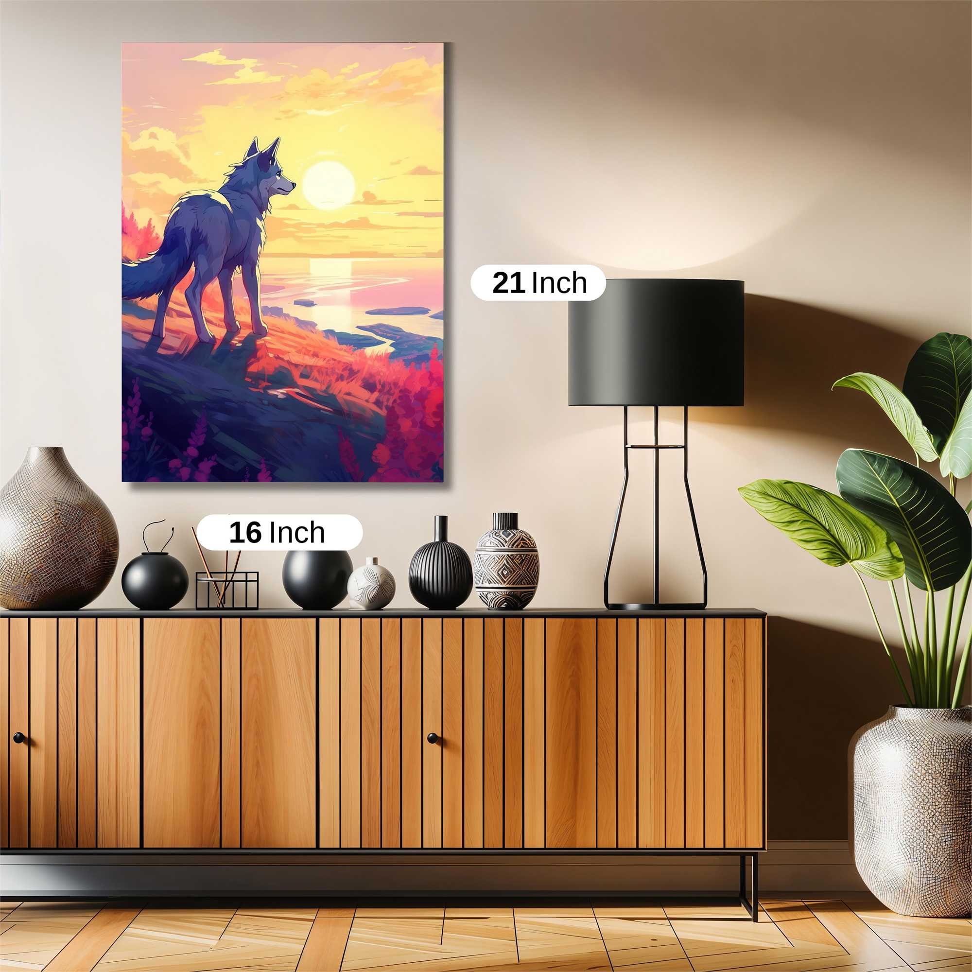 Lone Tranquil Safe Wall Magnetic / M