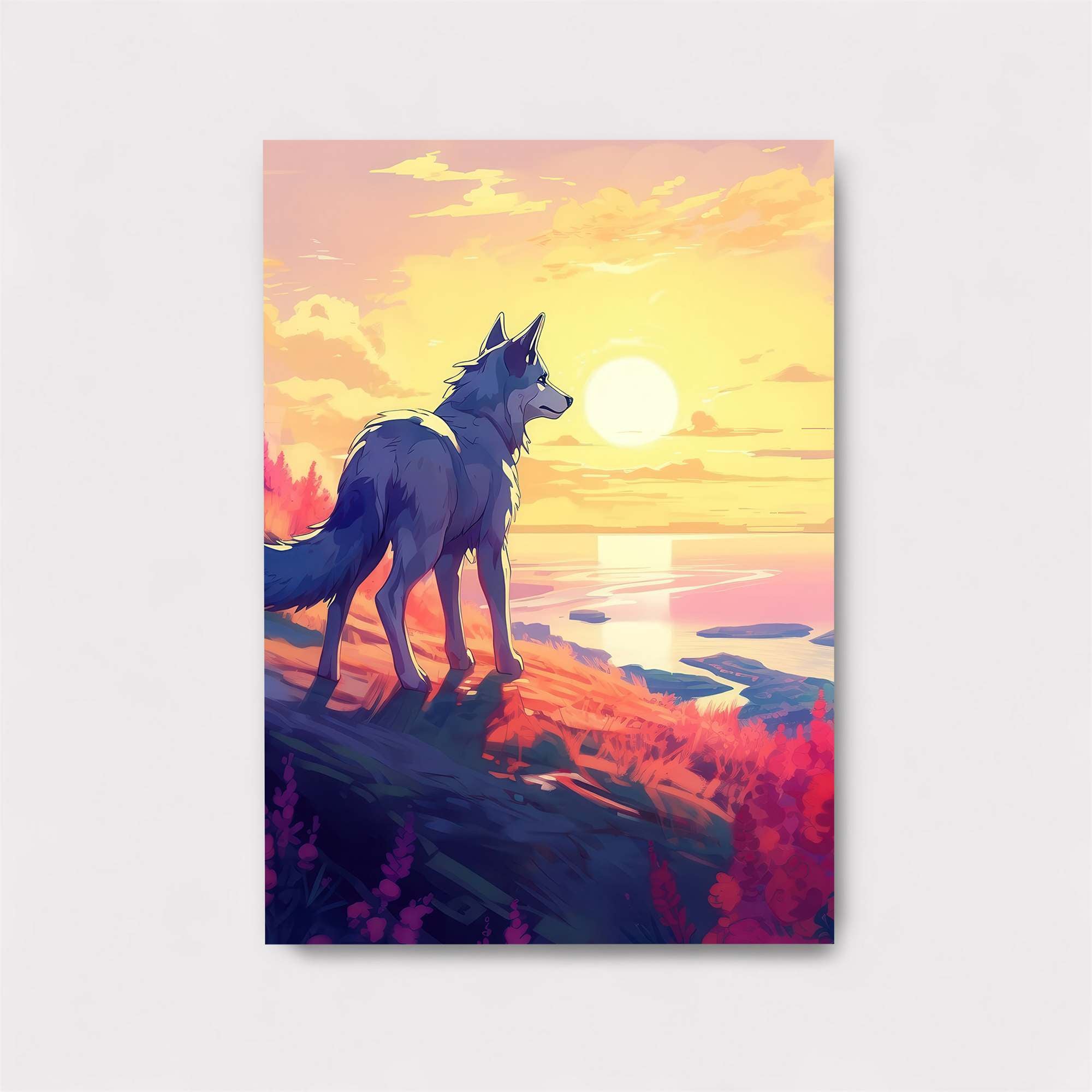 Lone Tranquil Safe Wall Magnetic / M