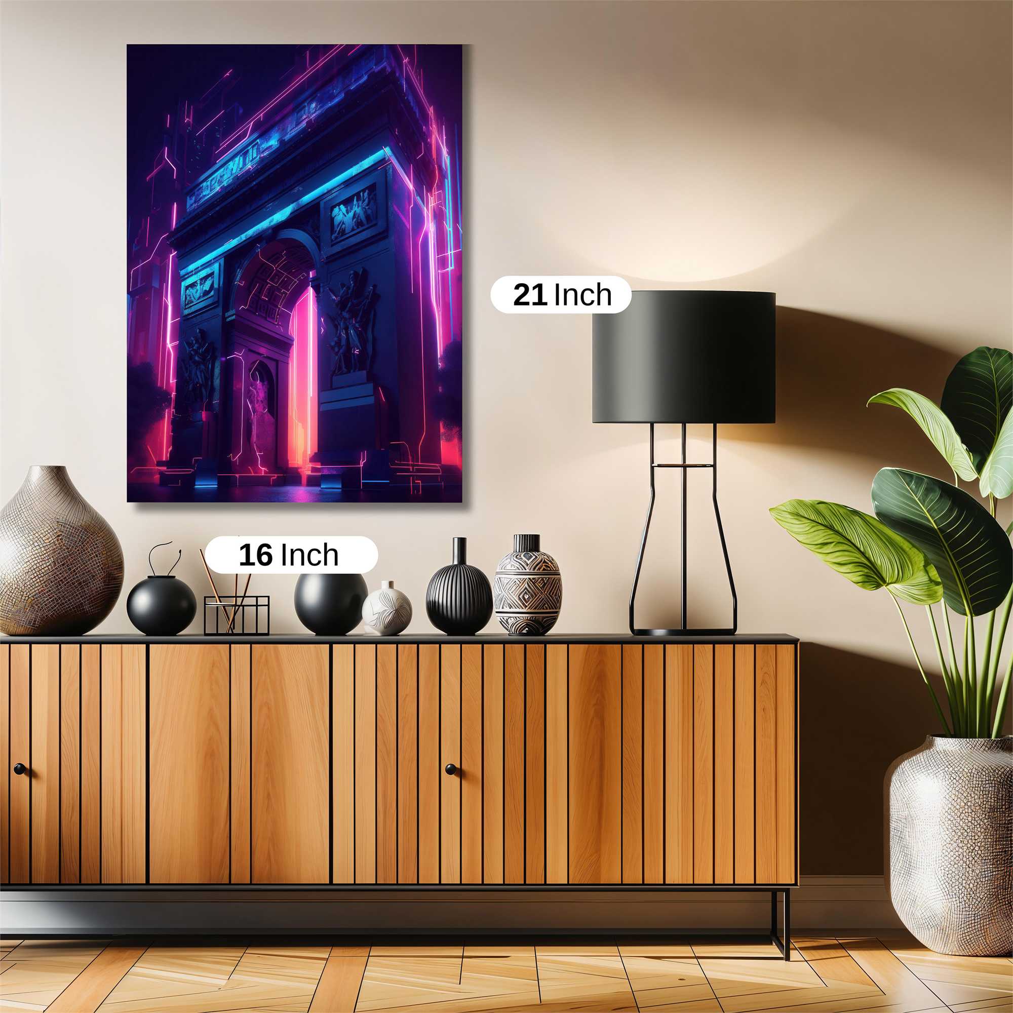 Arcade Futuristic Safe Wall Magnetic / M