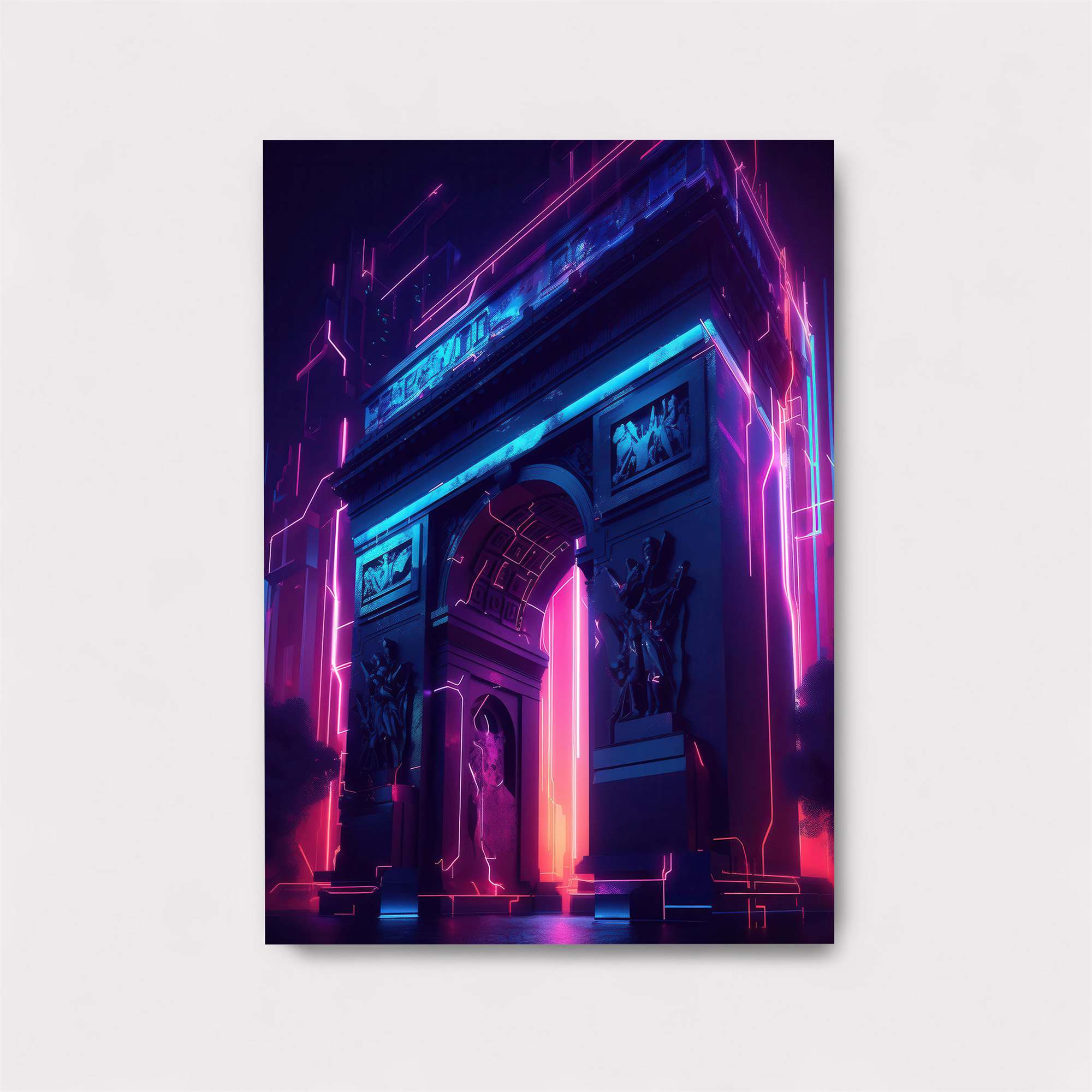 Arcade Futuristic Safe Wall Magnetic / M