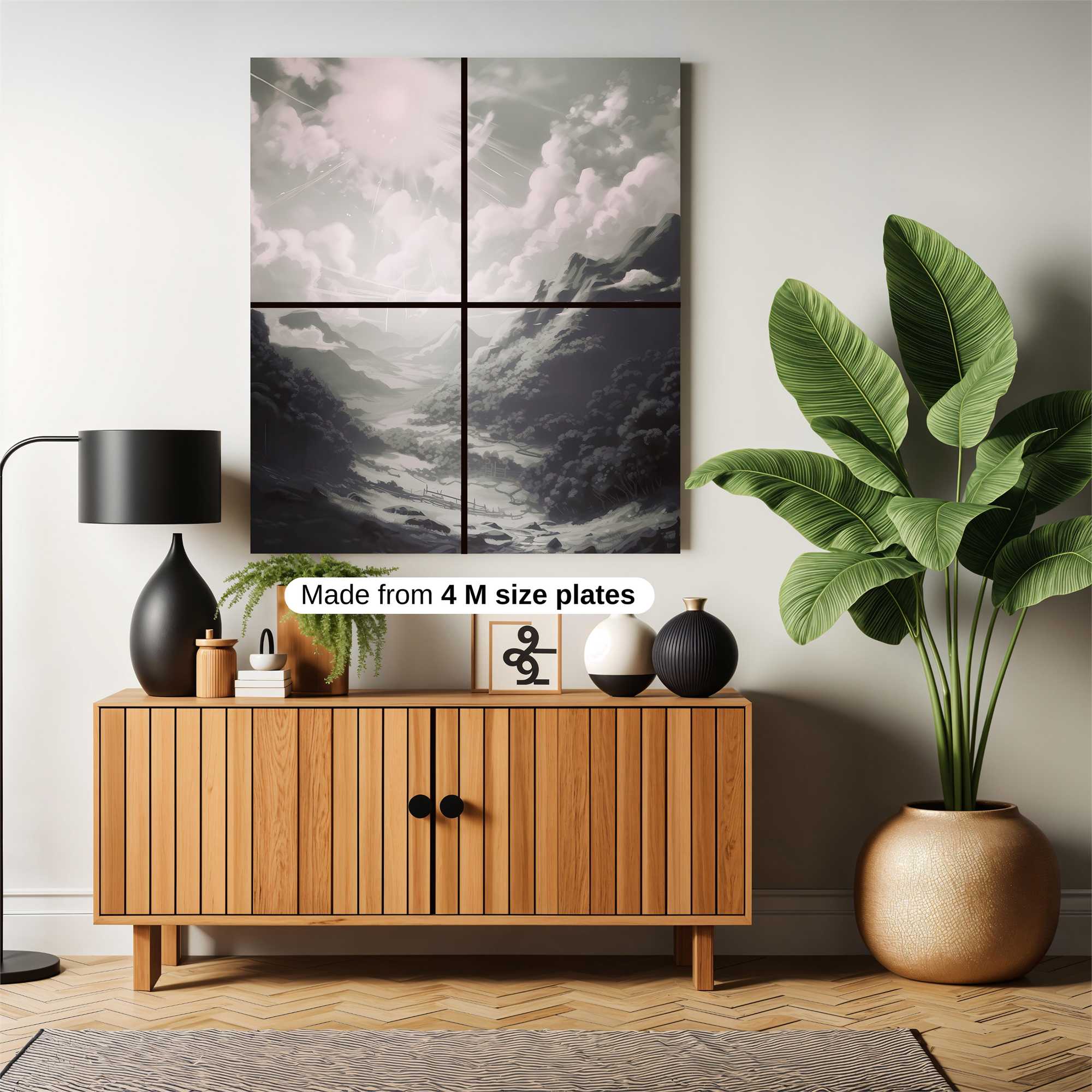 Sunlit Serenity Safe Wall Magnetic / M