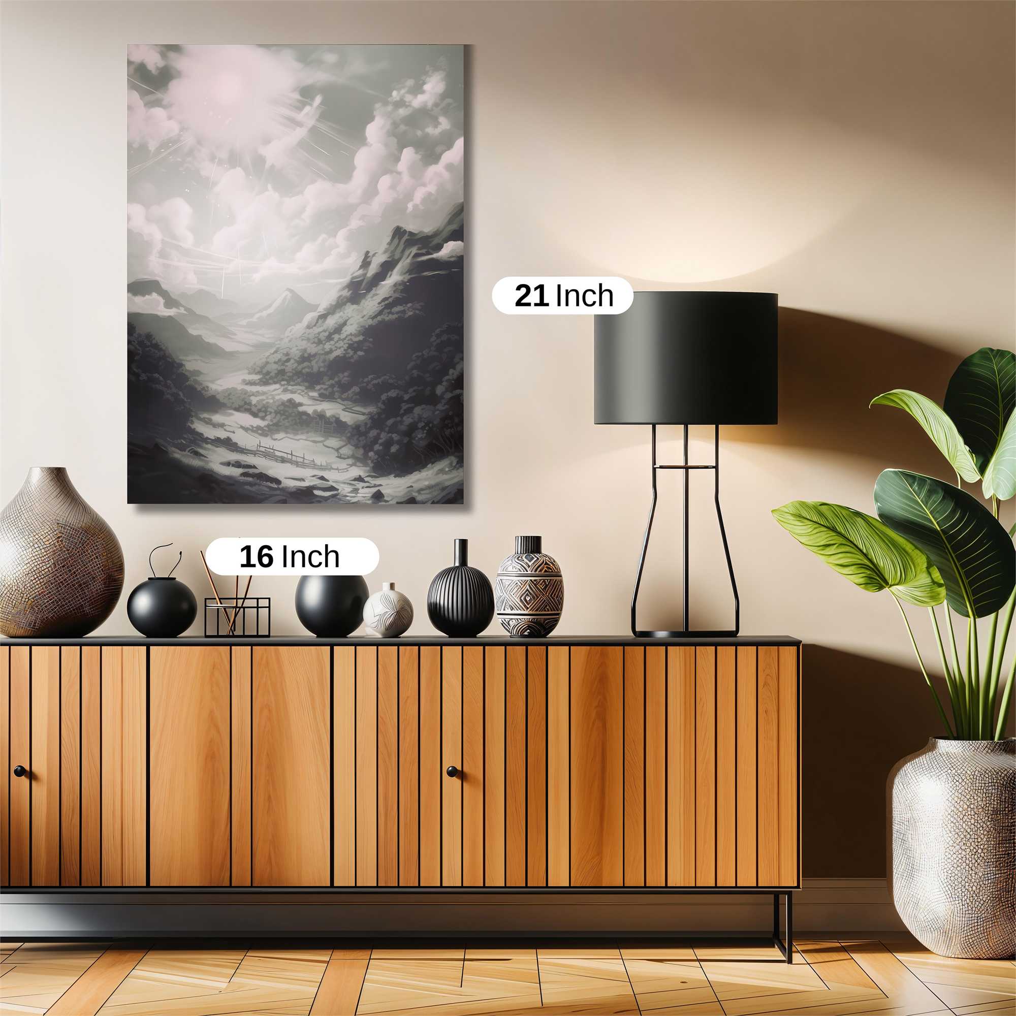 Sunlit Serenity Safe Wall Magnetic / M