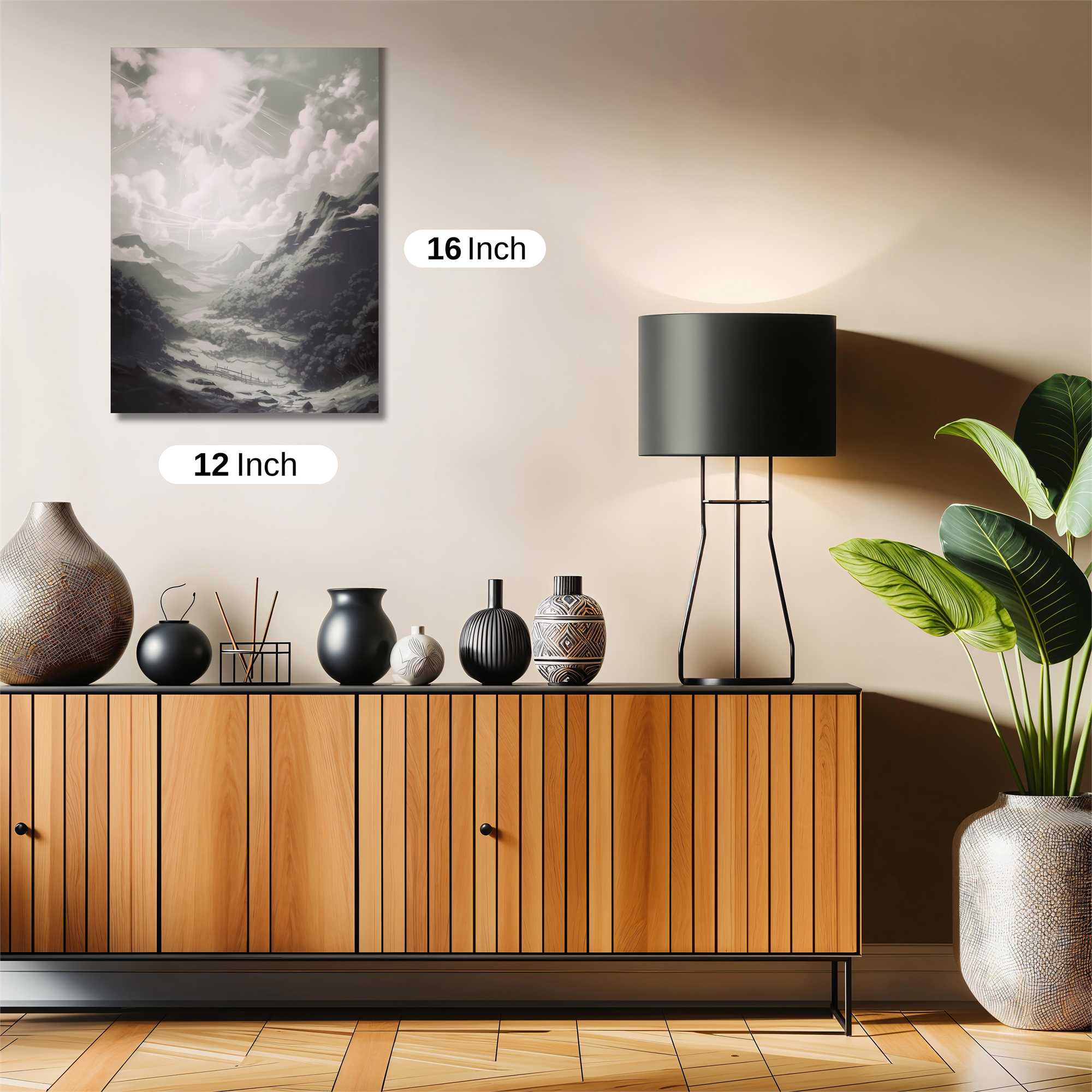 Sunlit Serenity Safe Wall Magnetic / M