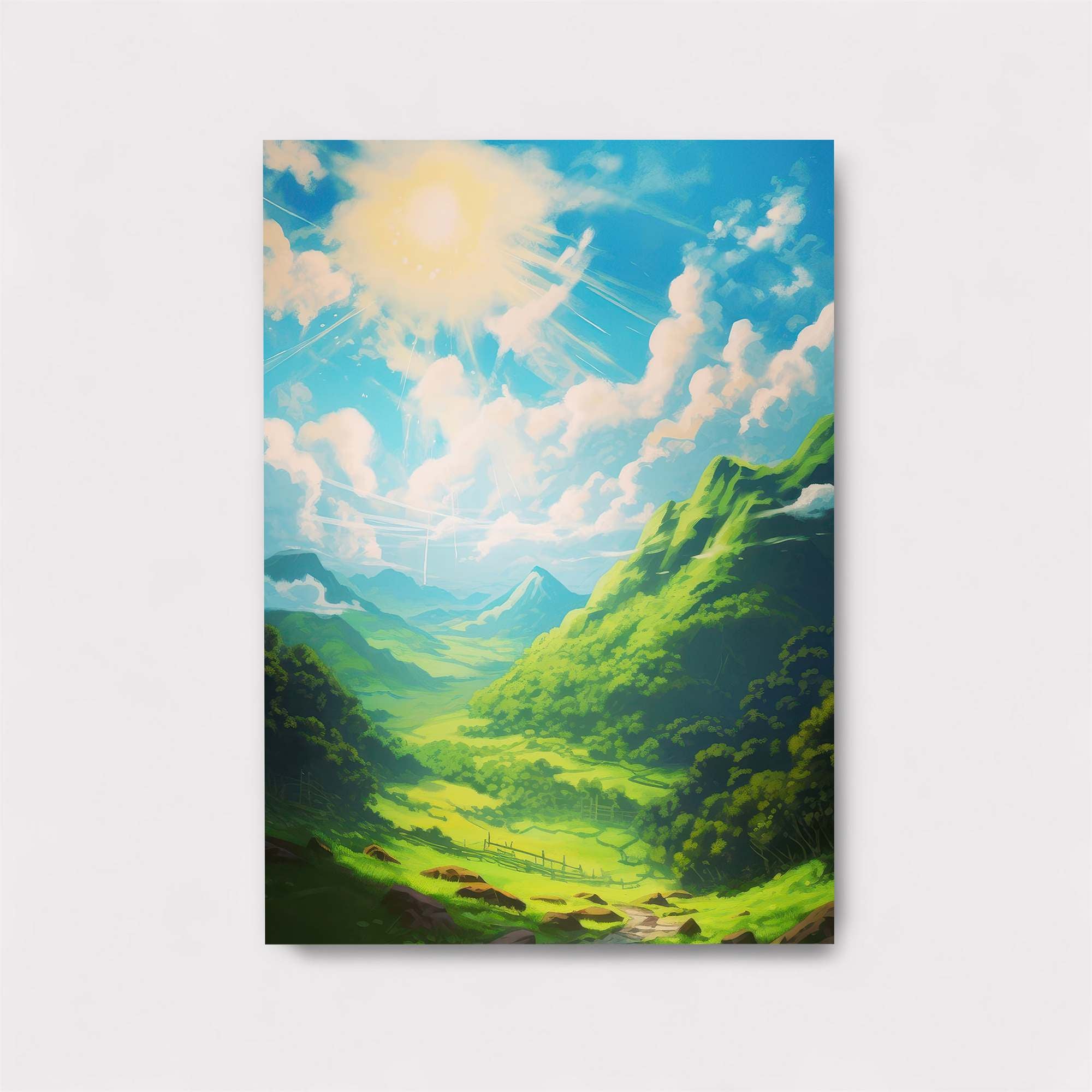 Sunlit Serenity Safe Wall Magnetic / M