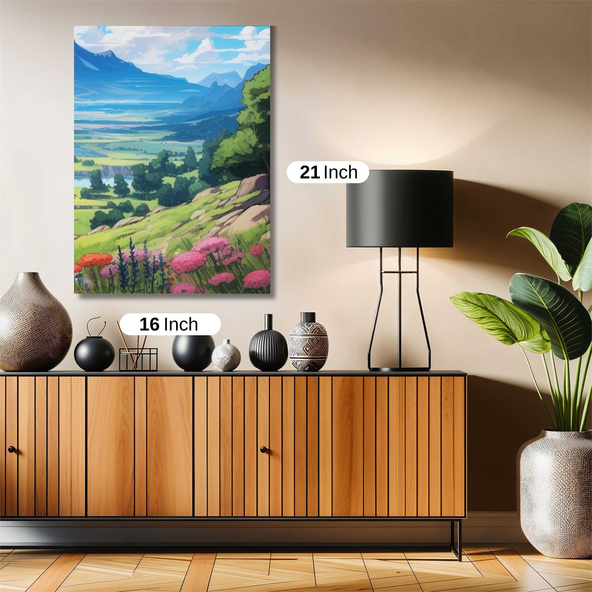 Mountain Serenity Safe Wall Magnetic / M