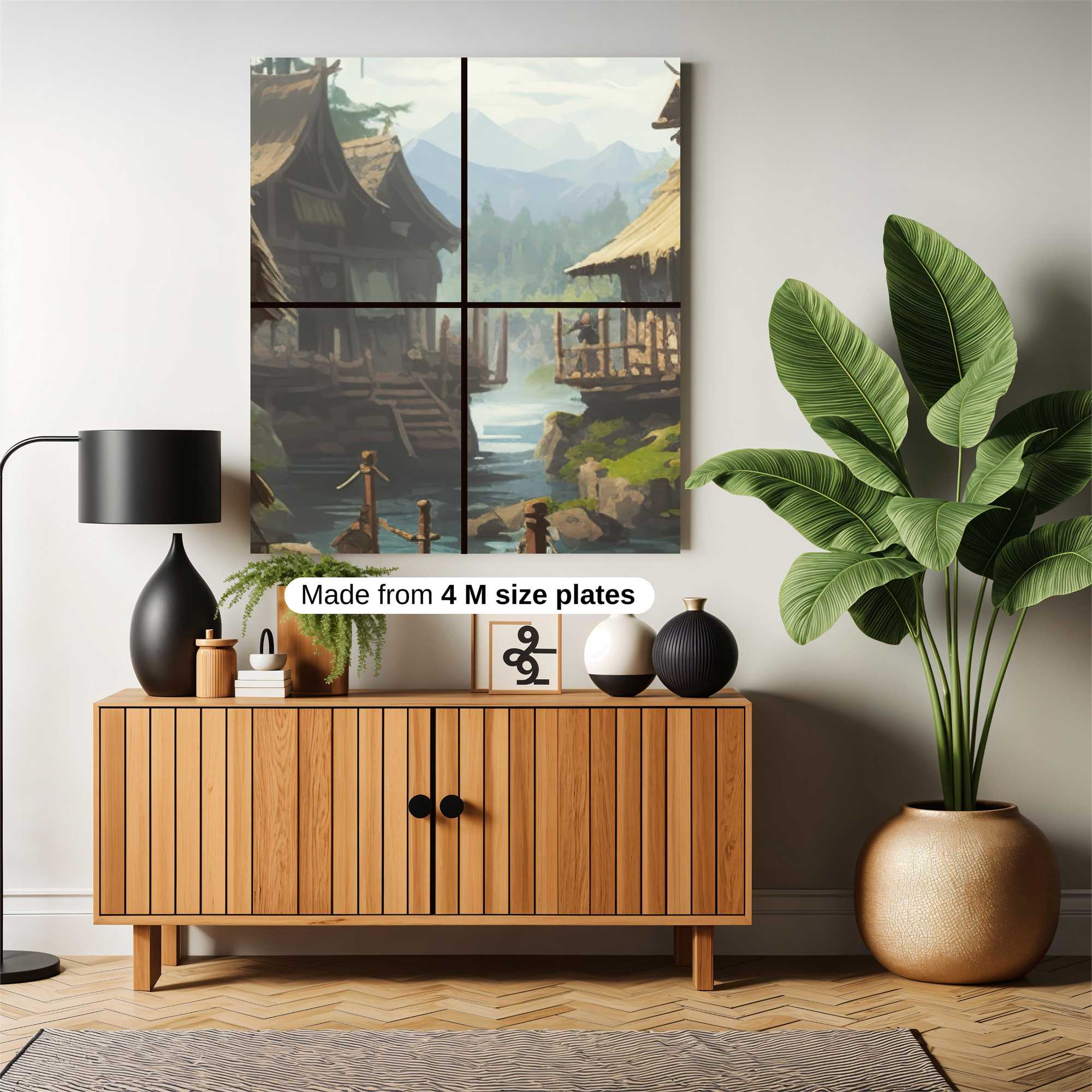 Mountain Serenity Safe Wall Magnetic / M