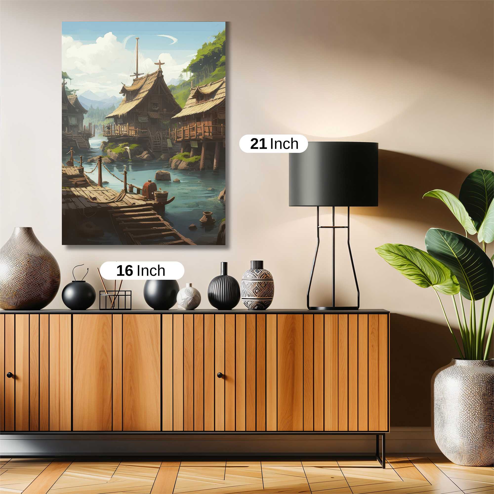 Riverhaven Tranquil Safe Wall Magnetic / M