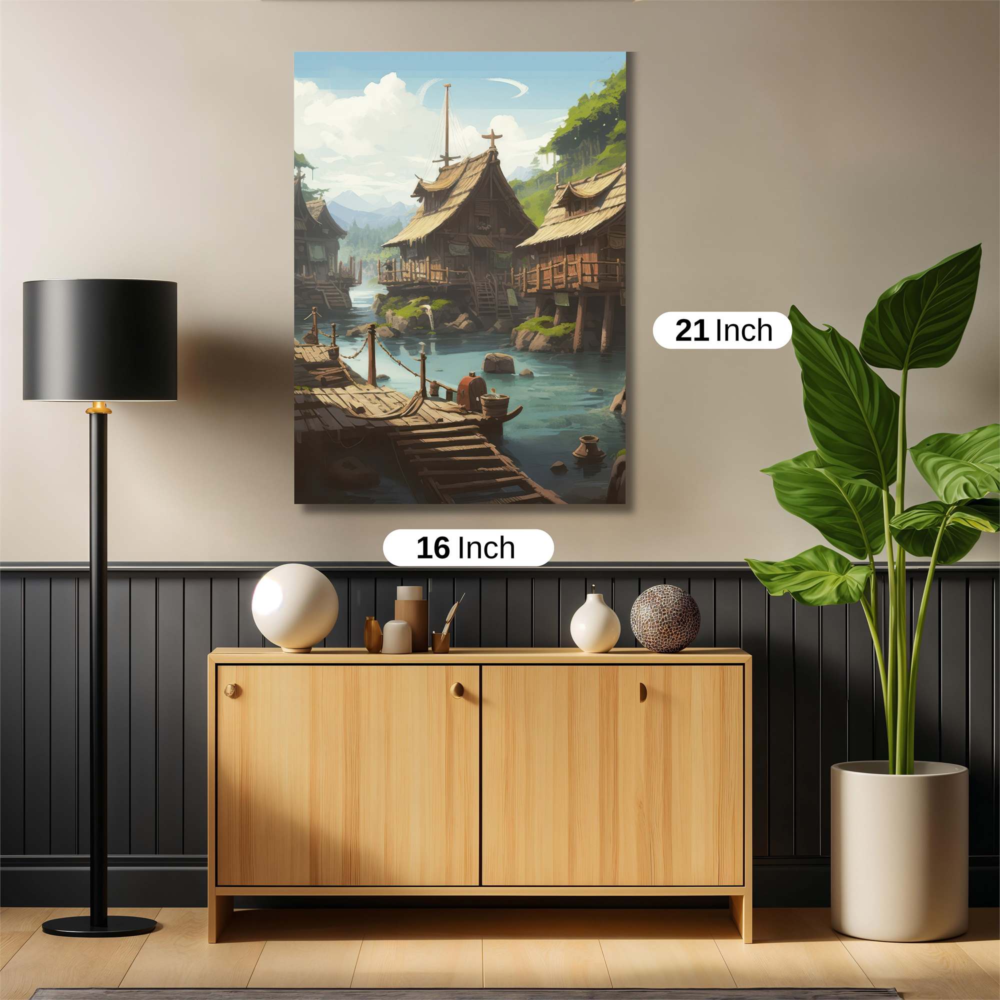 Riverhaven Tranquil Safe Wall Magnetic / M