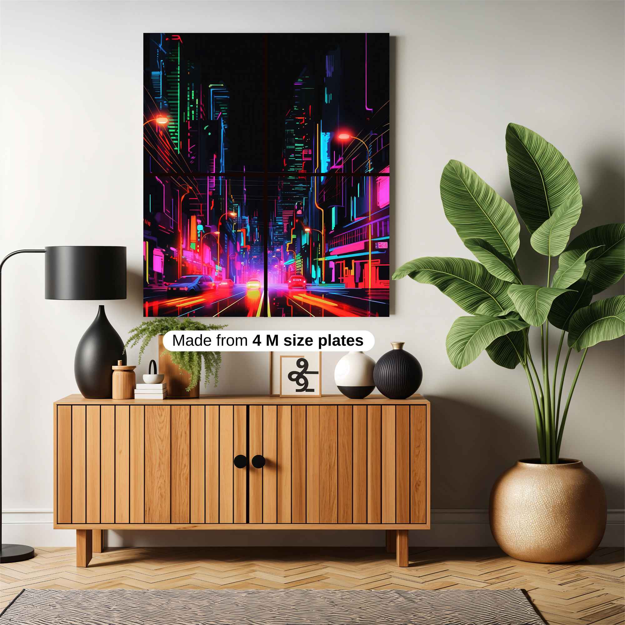 Neon Dreams Safe Wall Magnetic / M