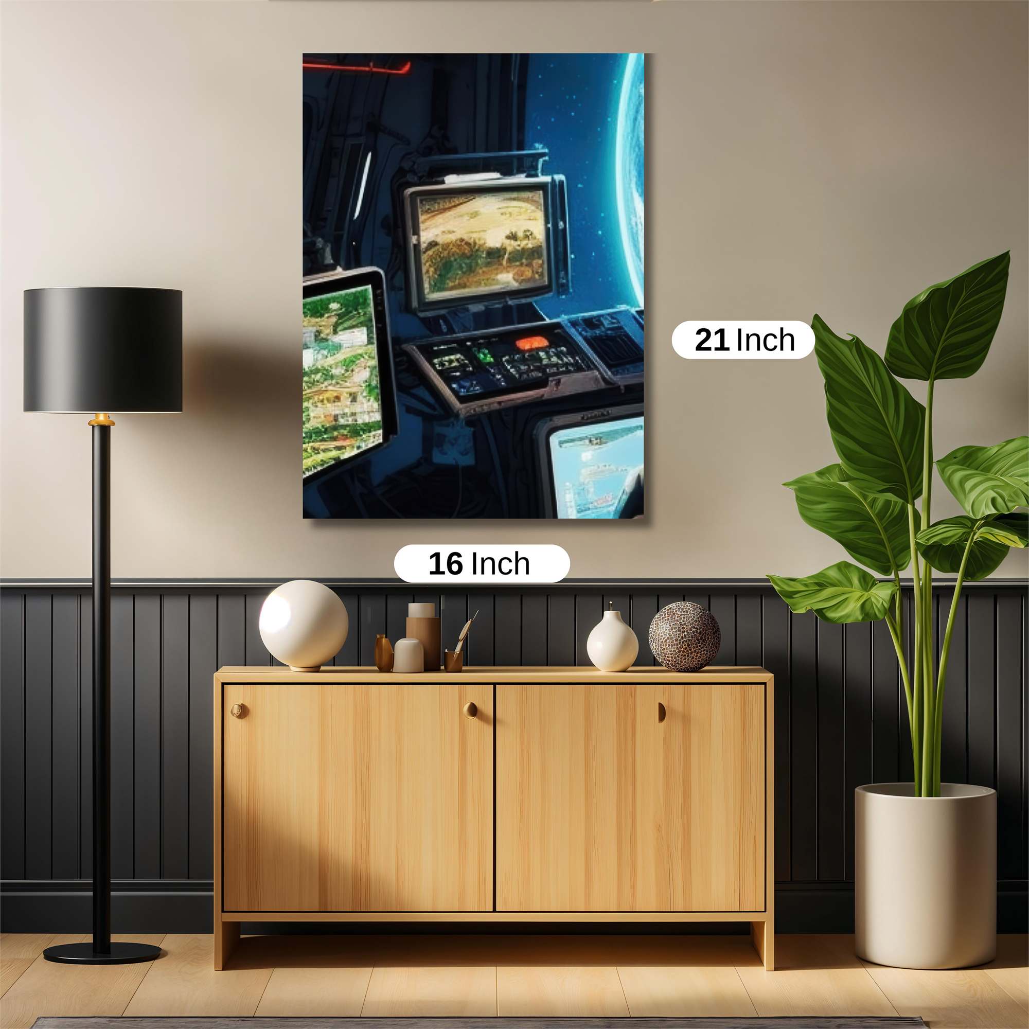 Space Serenity Safe Wall Magnetic / M