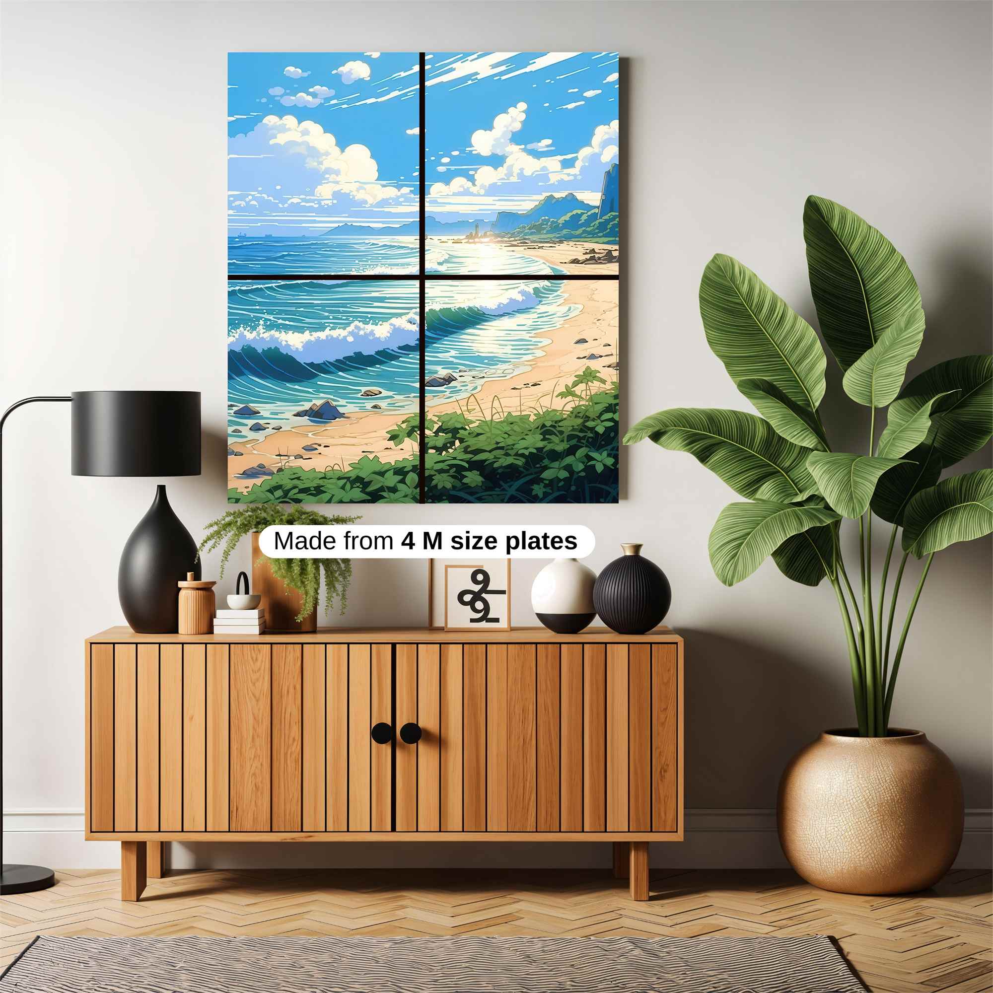 Sunrise Serenity Safe Wall Magnetic / M