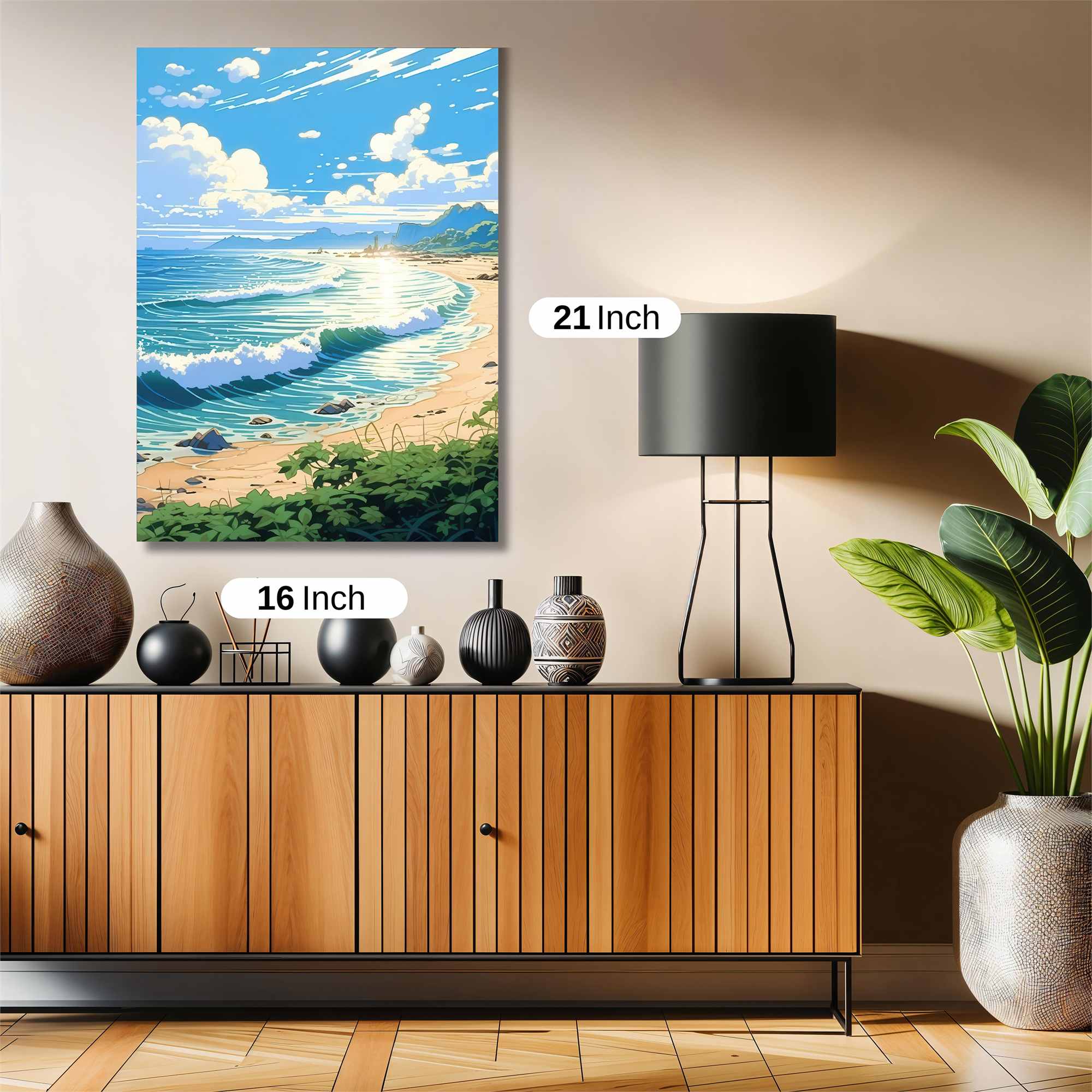 Sunrise Serenity Safe Wall Magnetic / M